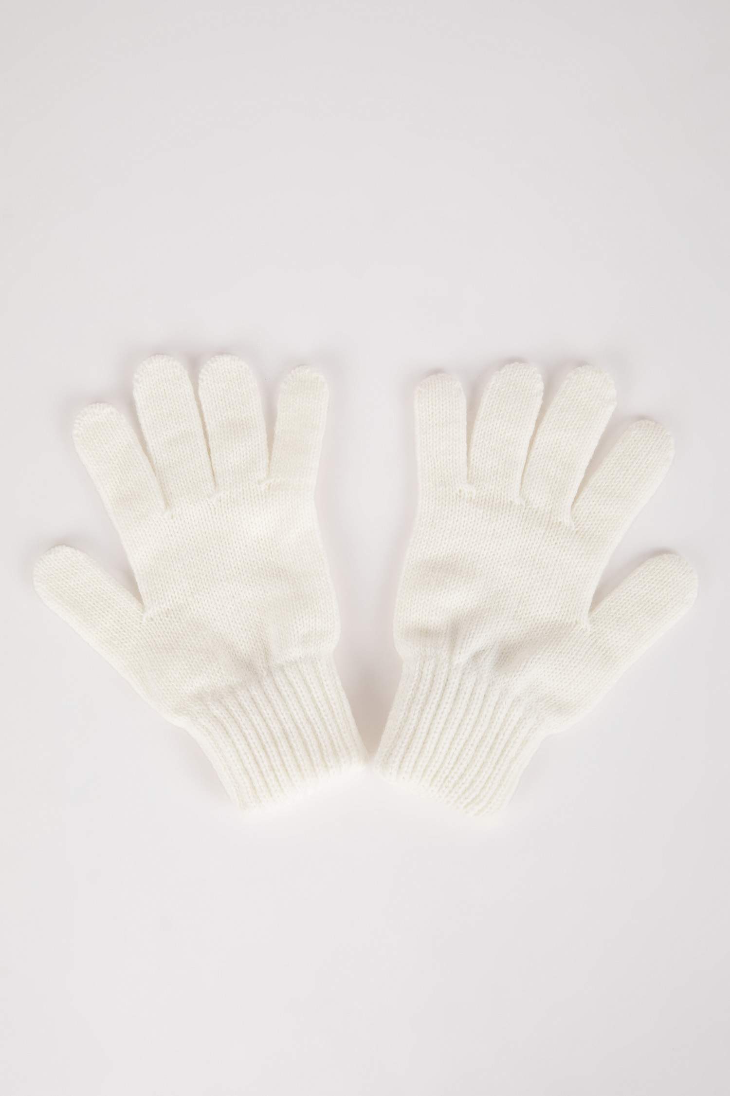 طقم بناتي سكارف قبعة وقفازات - 3 قطع