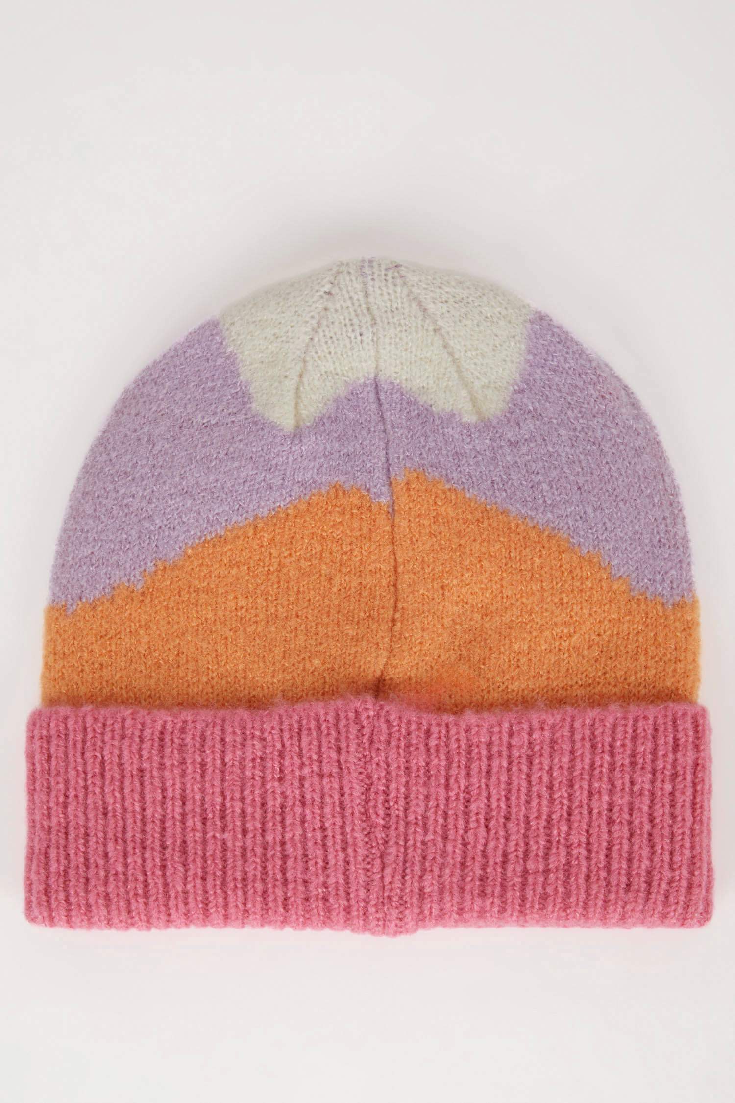 Kız Çocuk 2'li Takım Triko Desenli Atkı Bere