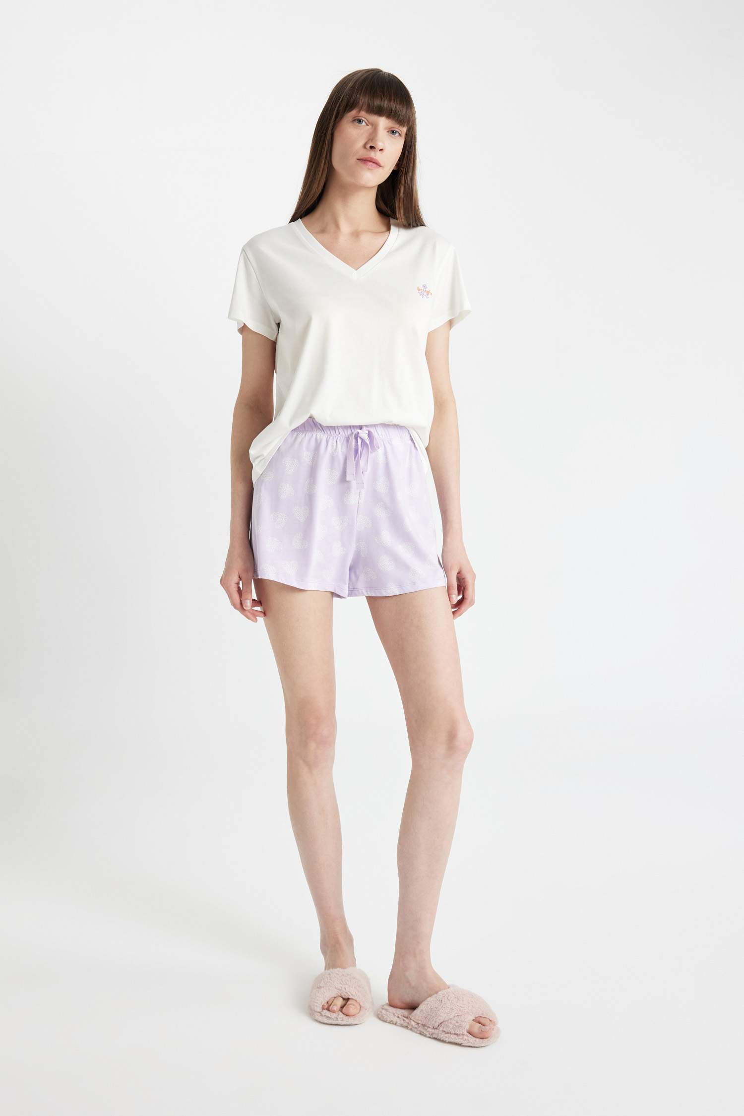 Shorts Pajama Bottoms - 2 Pieces