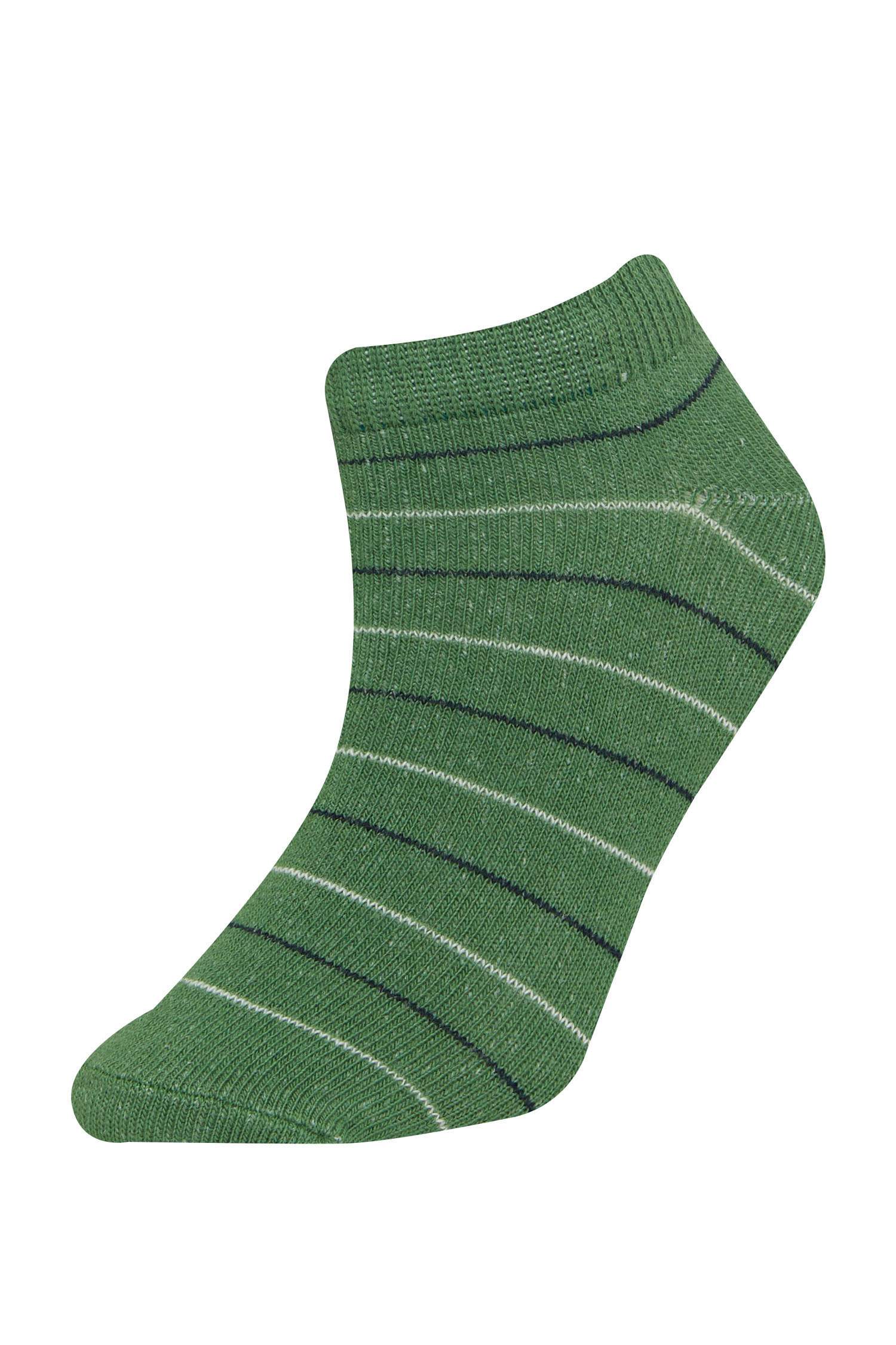 Erkek Çocuk 5'li Pamuklu Patik Çorap