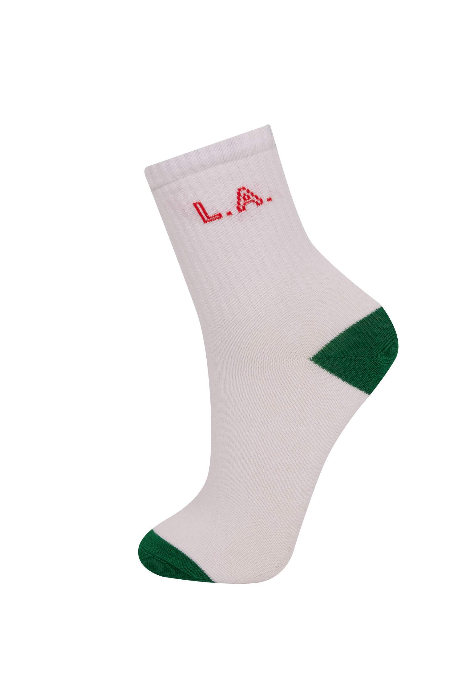 شرابات طويلة اولادي قطن - 3 قطع