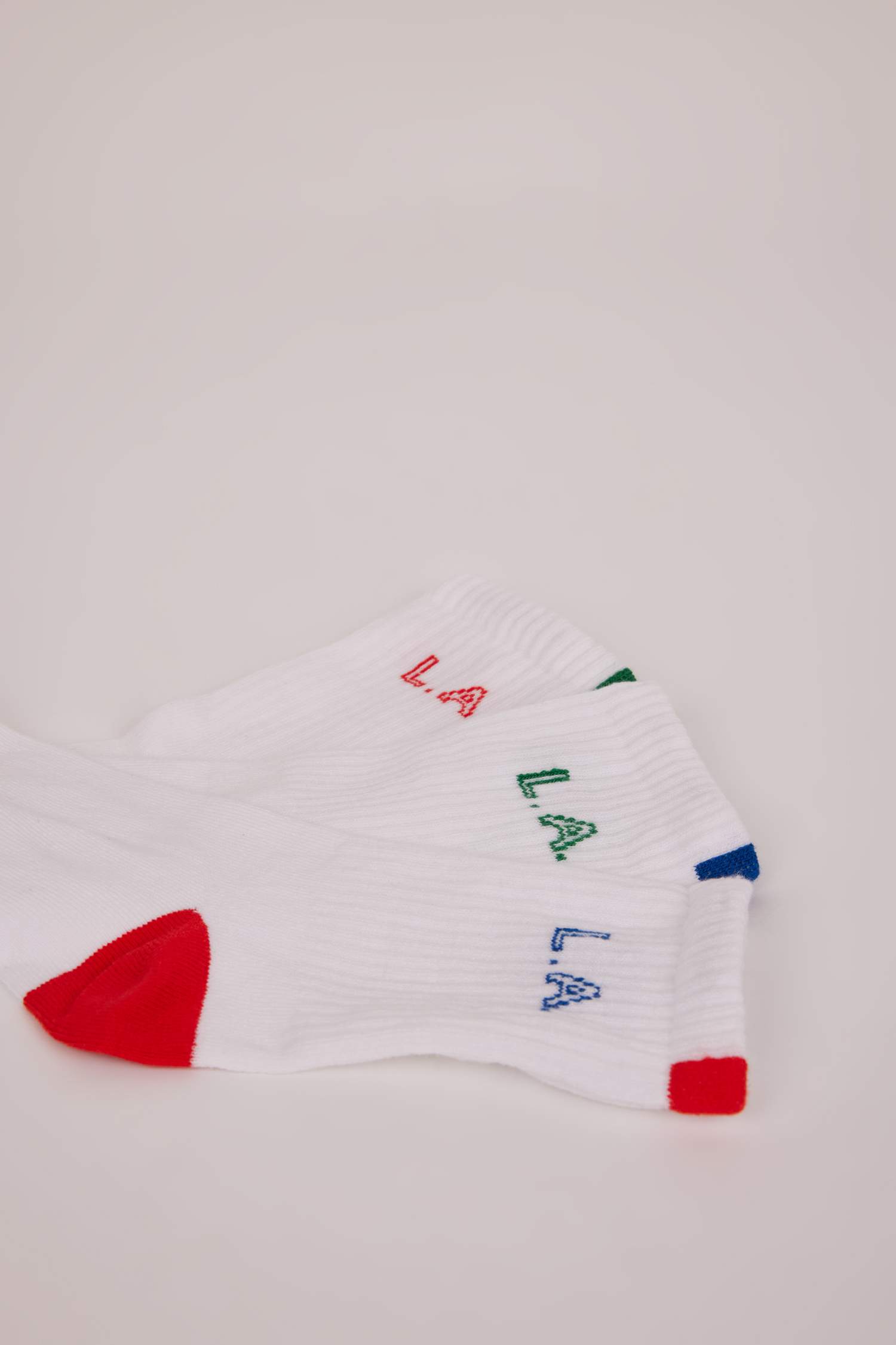 شرابات طويلة اولادي قطن - 3 قطع