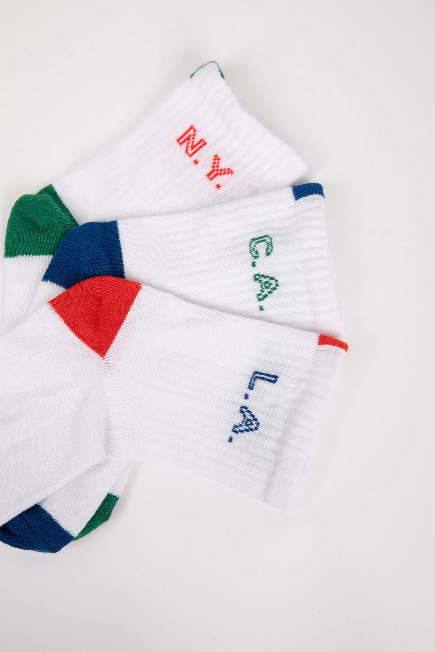 Girls 5 Piece Cotton Long Socks