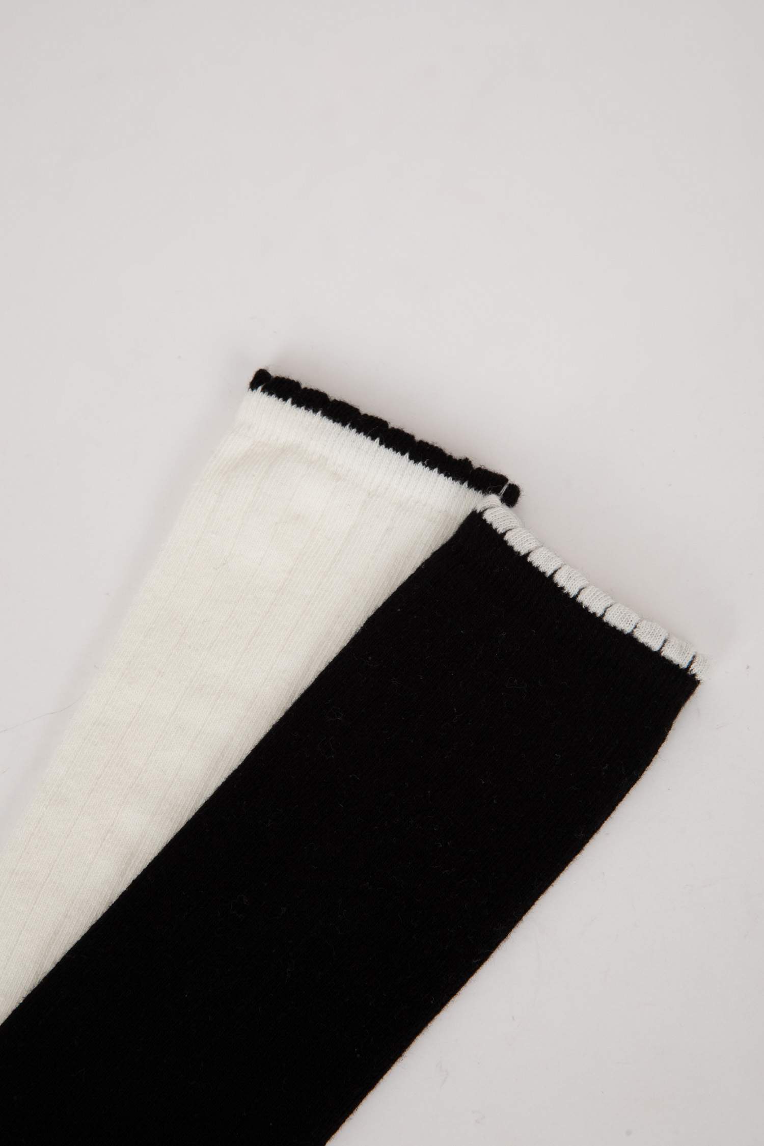 Girl 2 Piece Cotton Long Socks