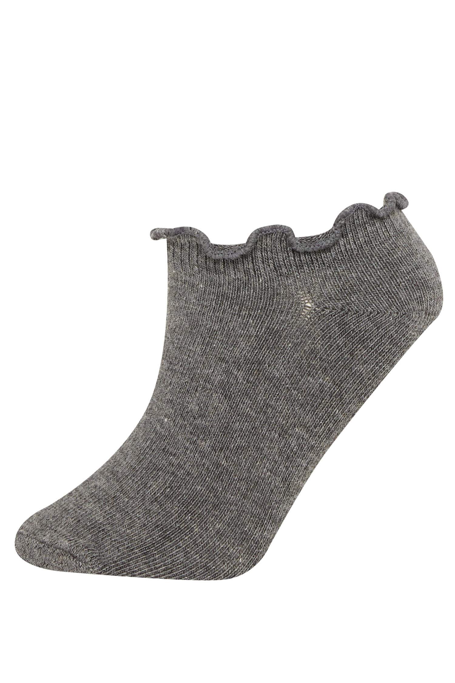 شرابات قصيرة بناتي قطن - 5 قطع