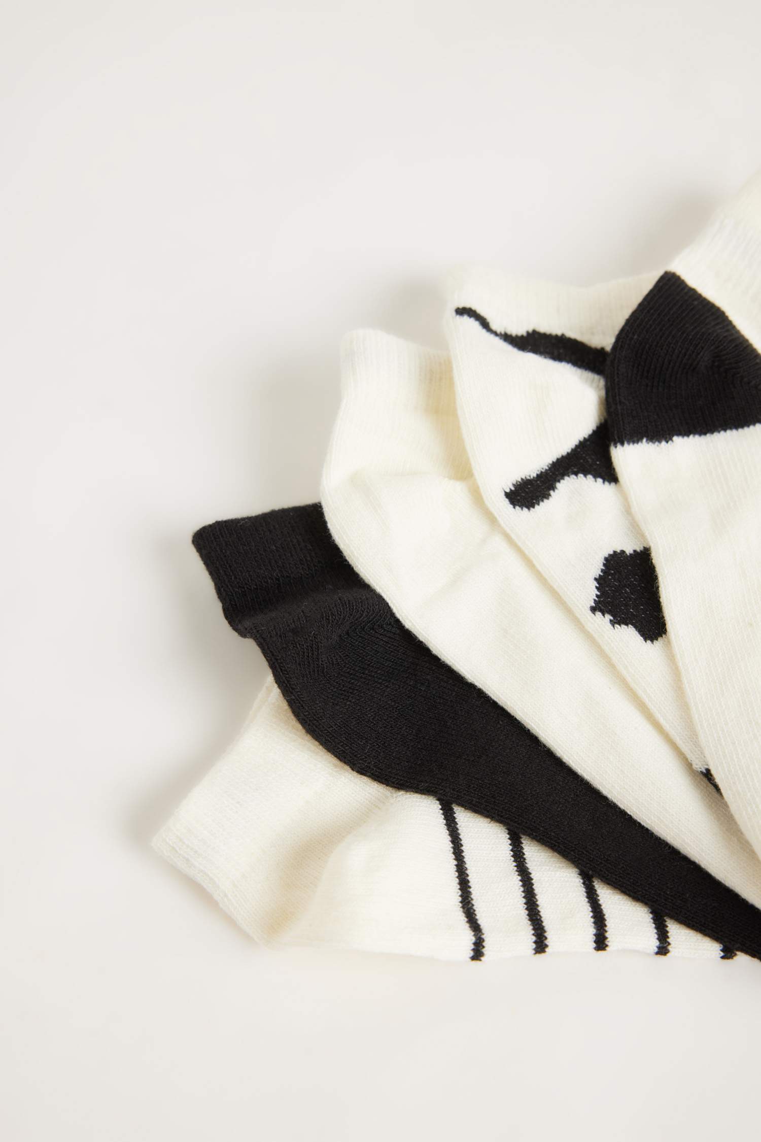 Chaussettes Courtes Coton pour Fille - 5 Paires