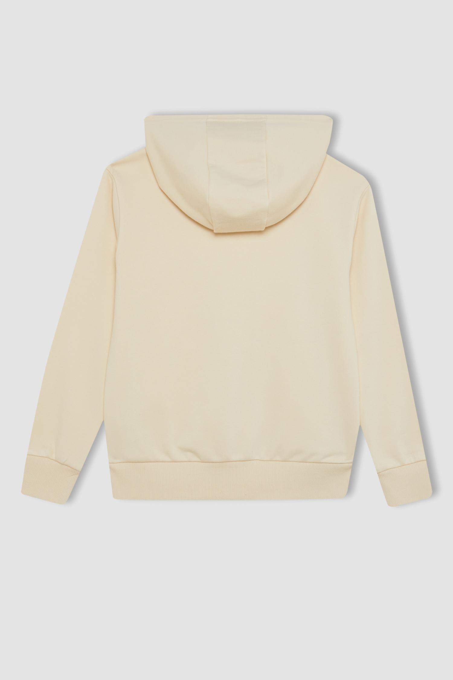 Кардиган с капюшоном на молнии для девочек, Школьная коллекция