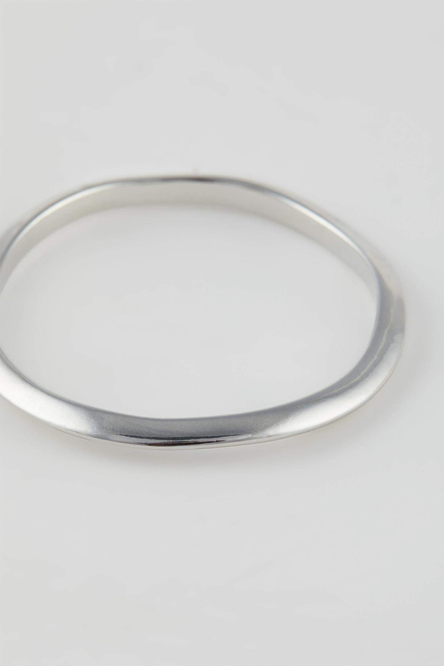 Woman 2 Piece Gold Silver Bracelet