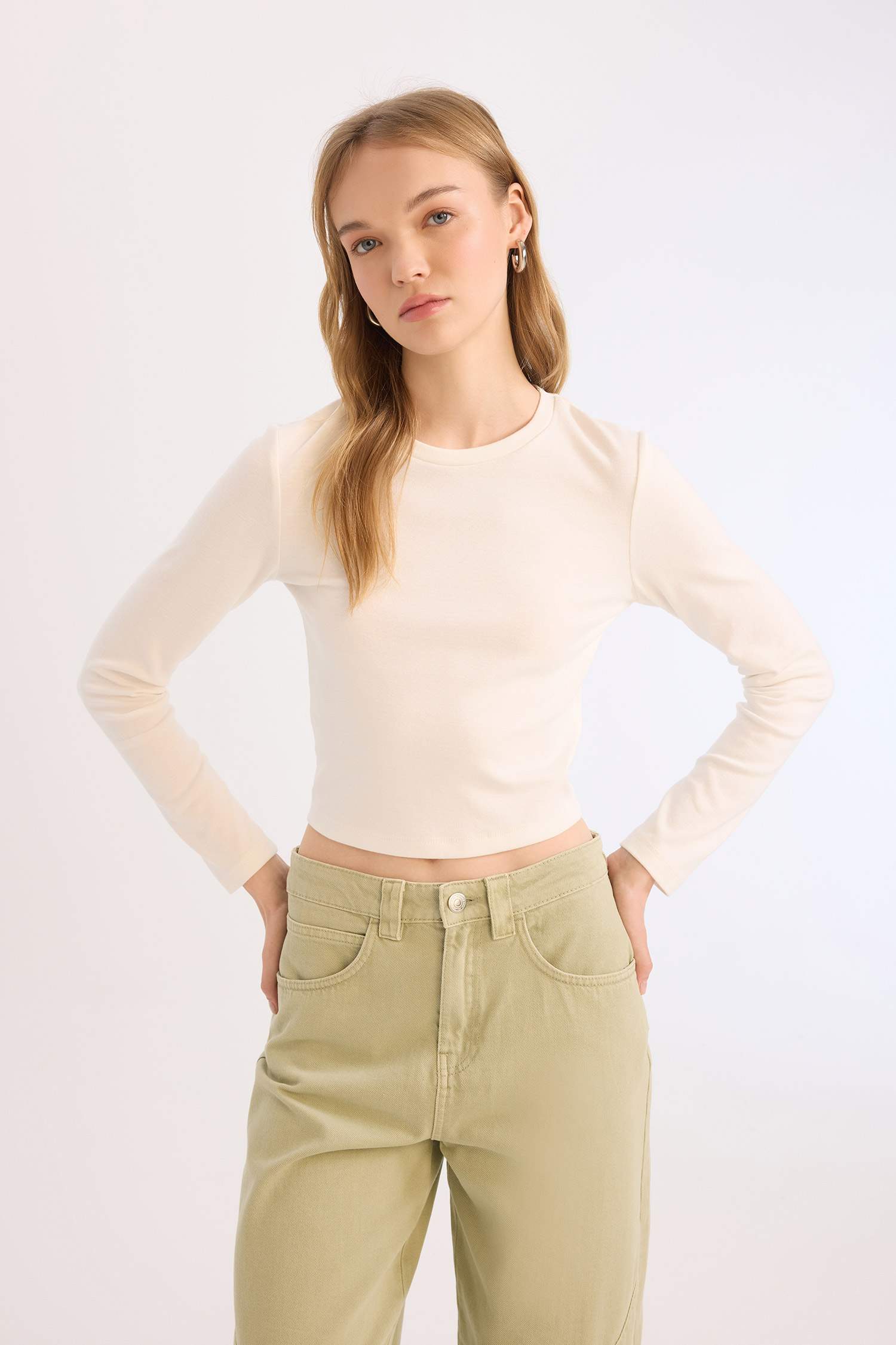 Coool қабырға Ұзын жеңді футболка