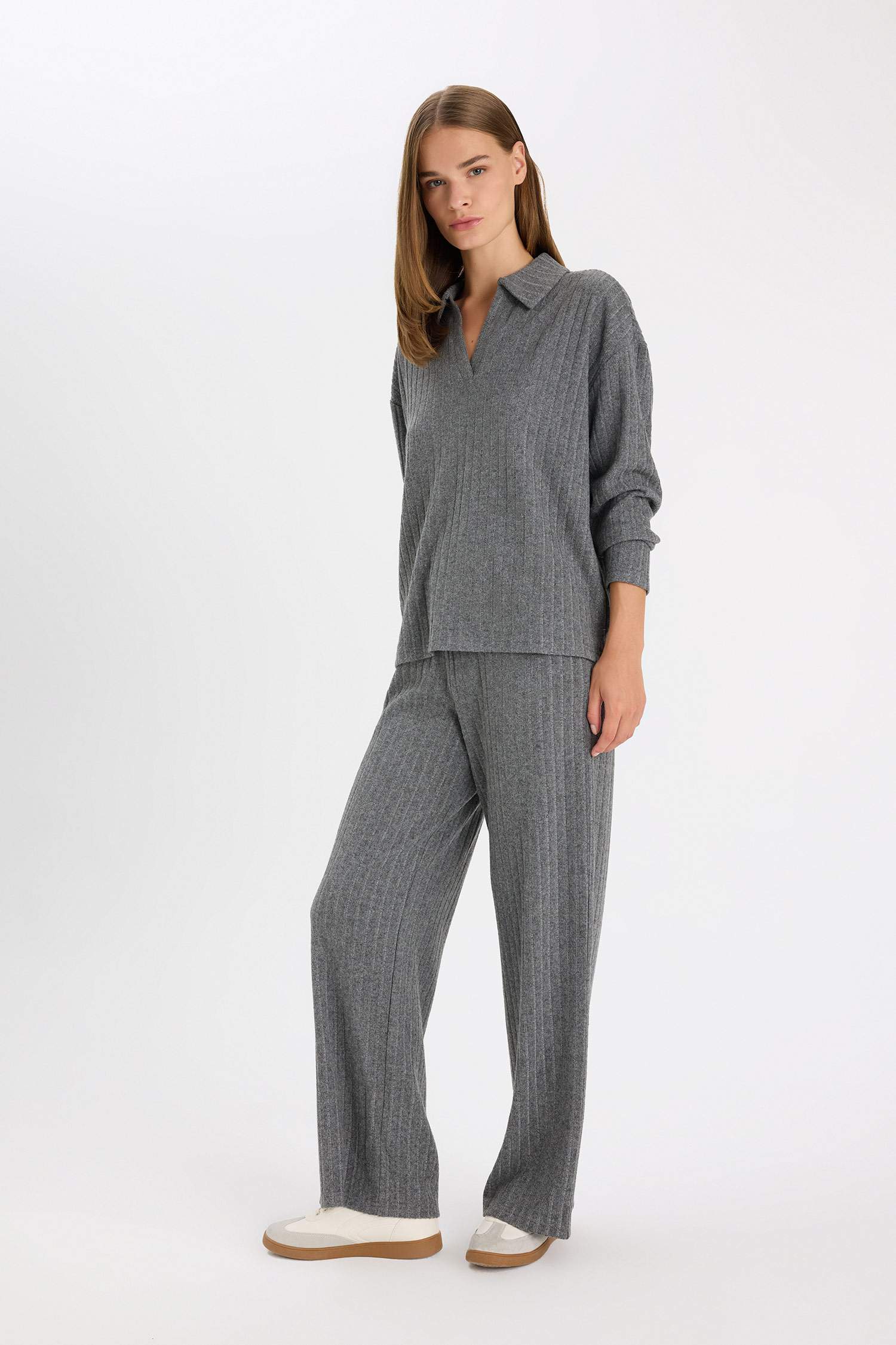 кең аяқ тоқылған Шалбар