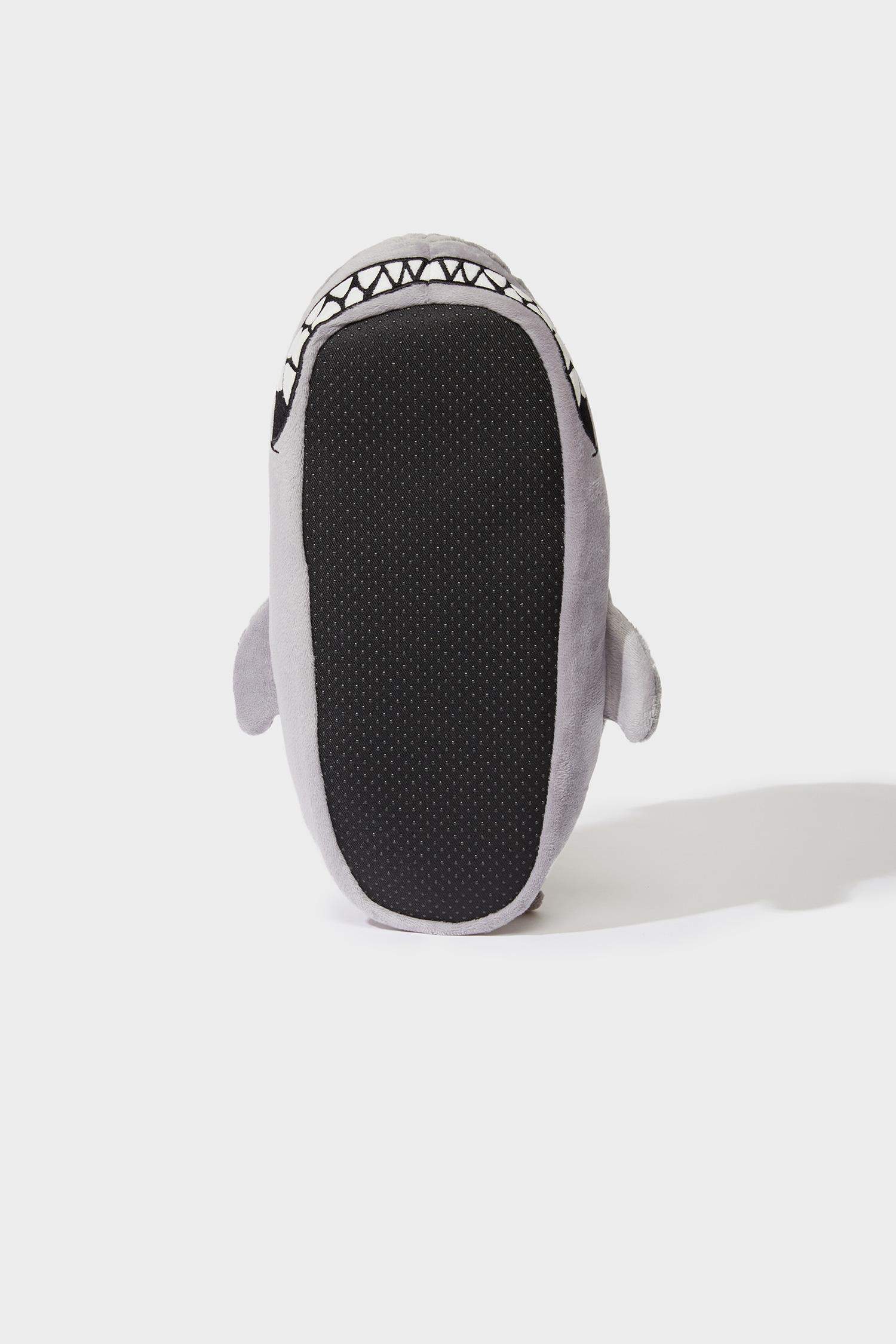 Erkek Köpek Balığı Temalı Kalın Taban Panduf