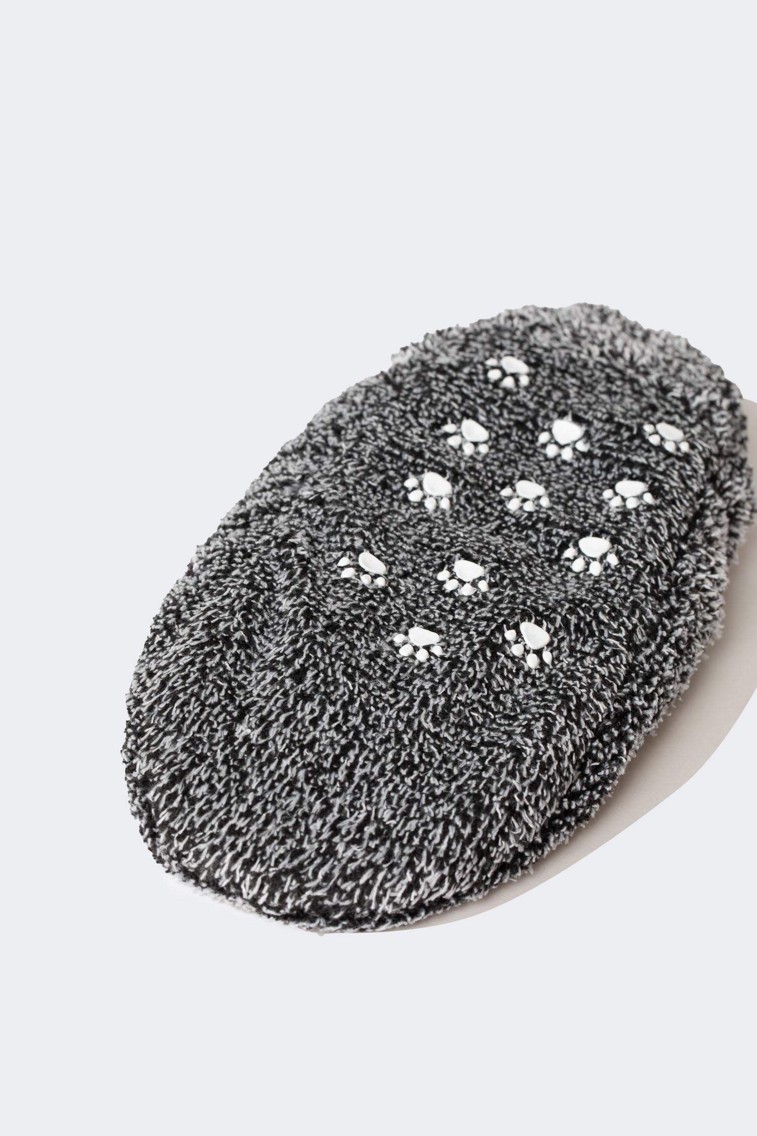 لكلوك اولادي بكعب سميك سليب أون رمادي