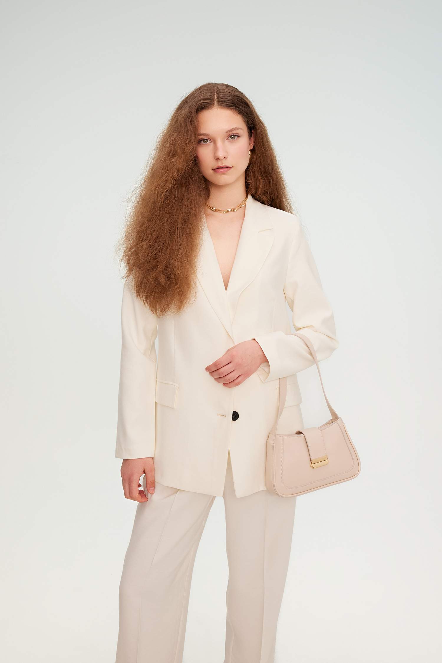 Woman Faux Leather Shoulder Bag