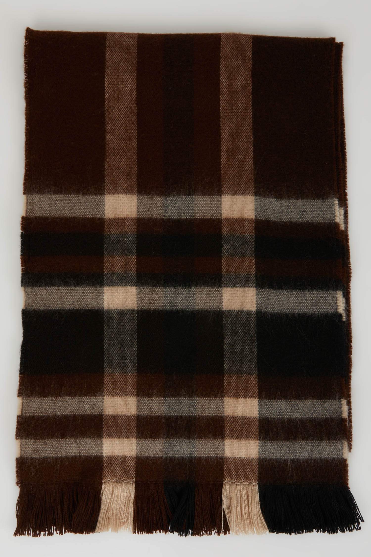 Erkek Kareli Dokuma Atkı