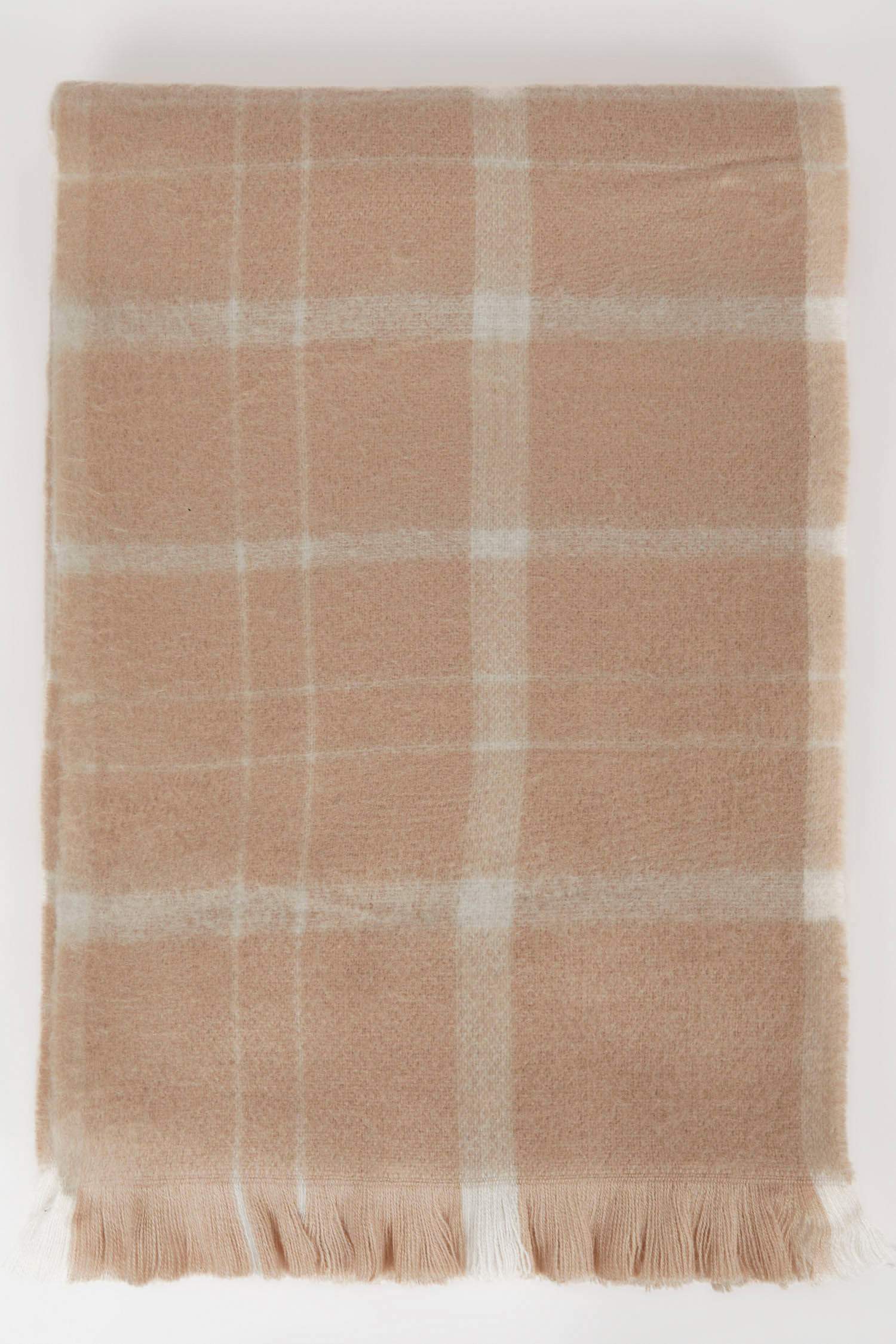 Erkek Kareli Dokuma Atkı