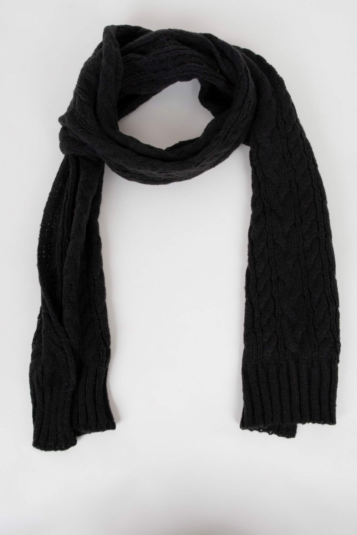 Erkek Saç Örgüsü Triko Atkı