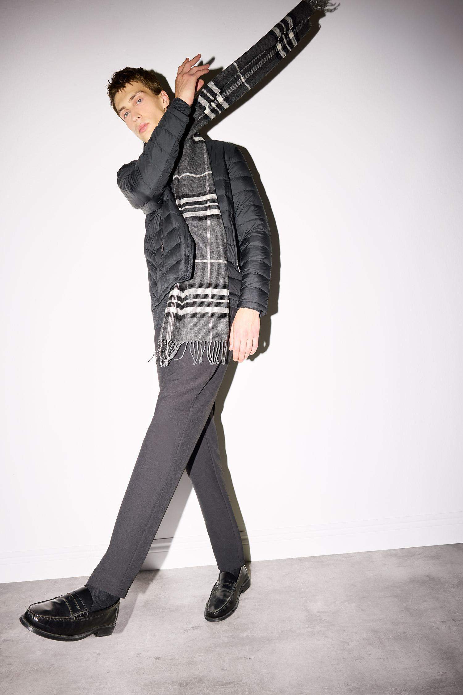 Erkek Kareli Dokuma Atkı