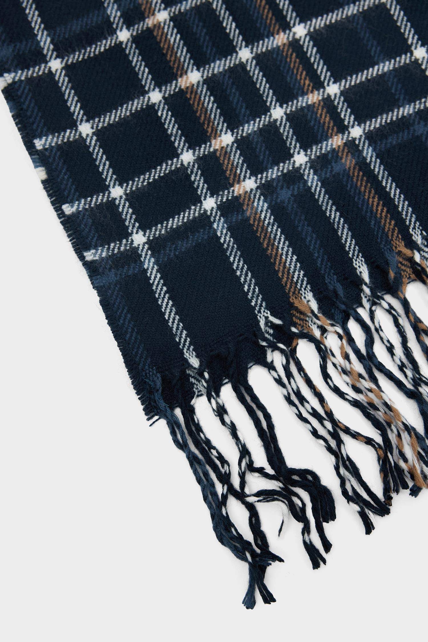 Erkek Kareli Dokuma Atkı