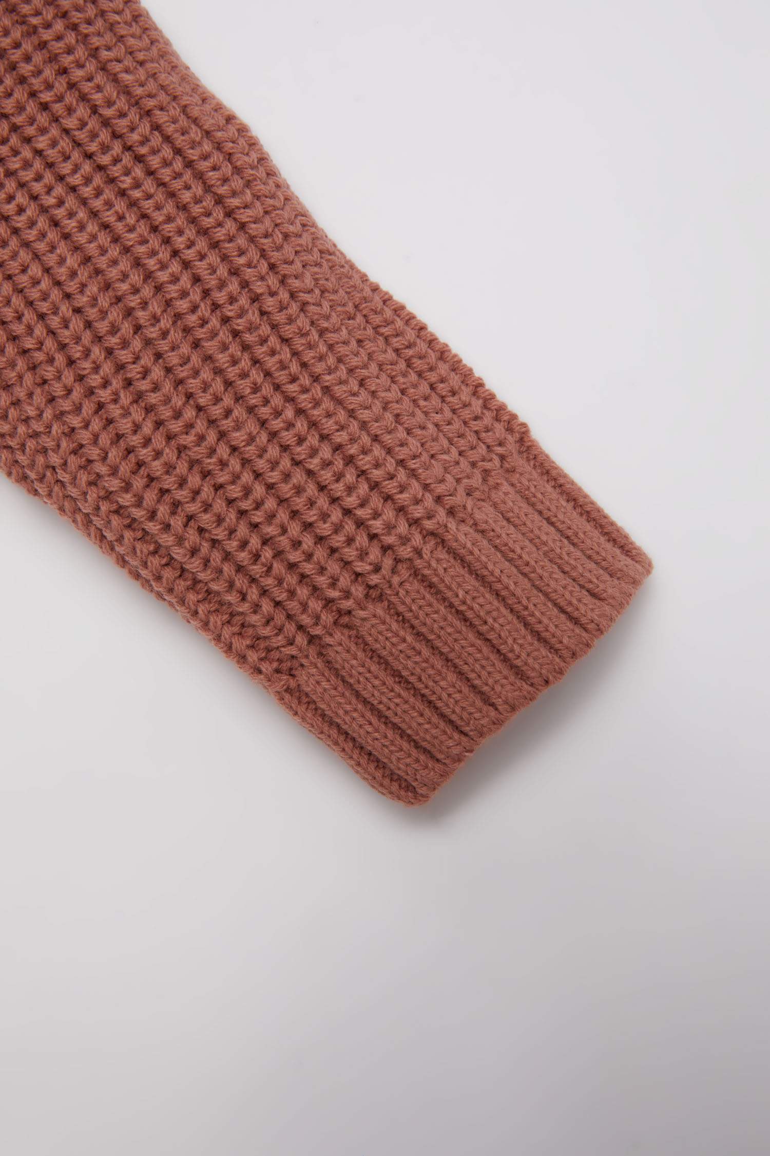 Kız Bebek Renk Bloklu Bisiklet Yaka Triko Kazak