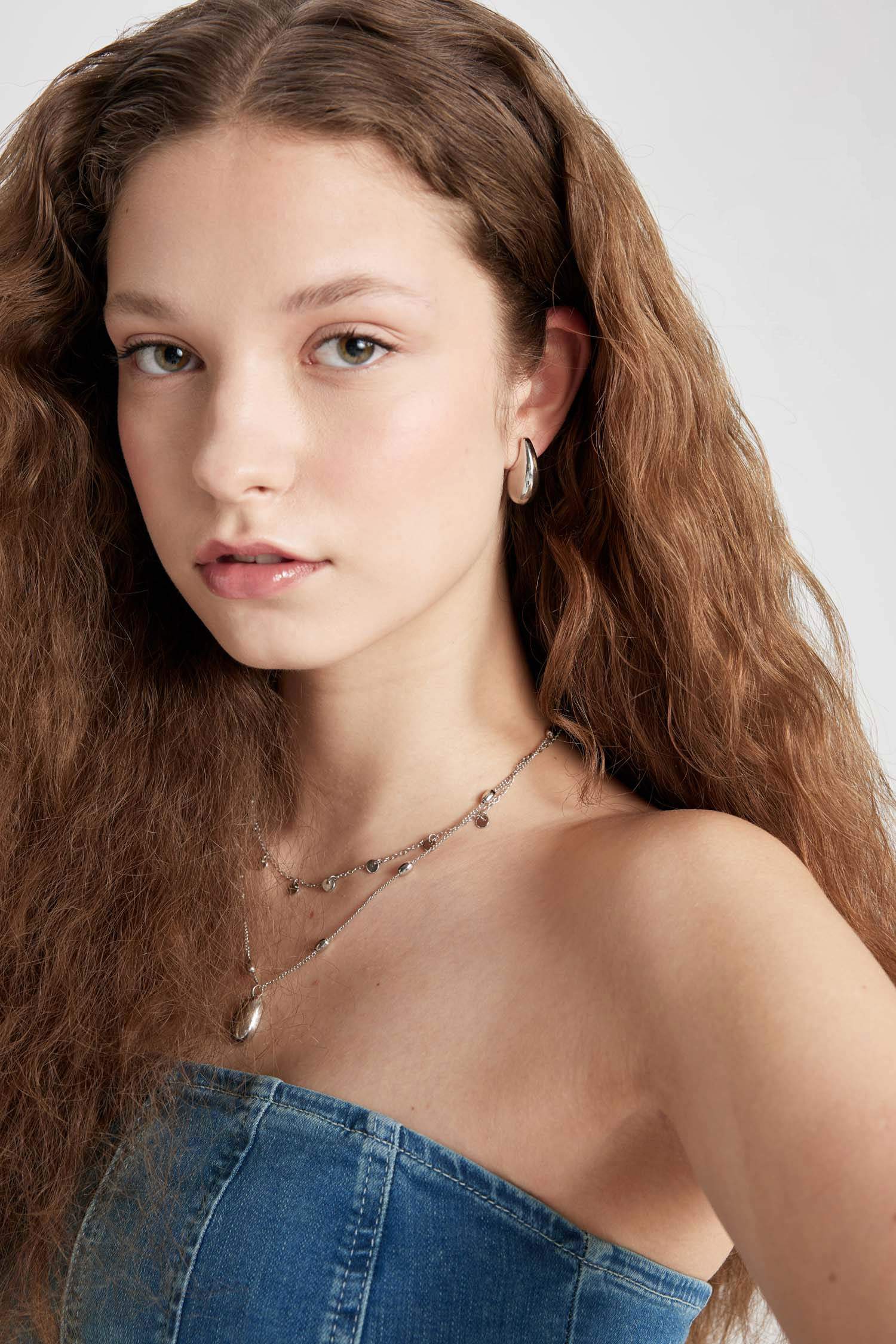 سلسله حريمي فضي - قطعتين