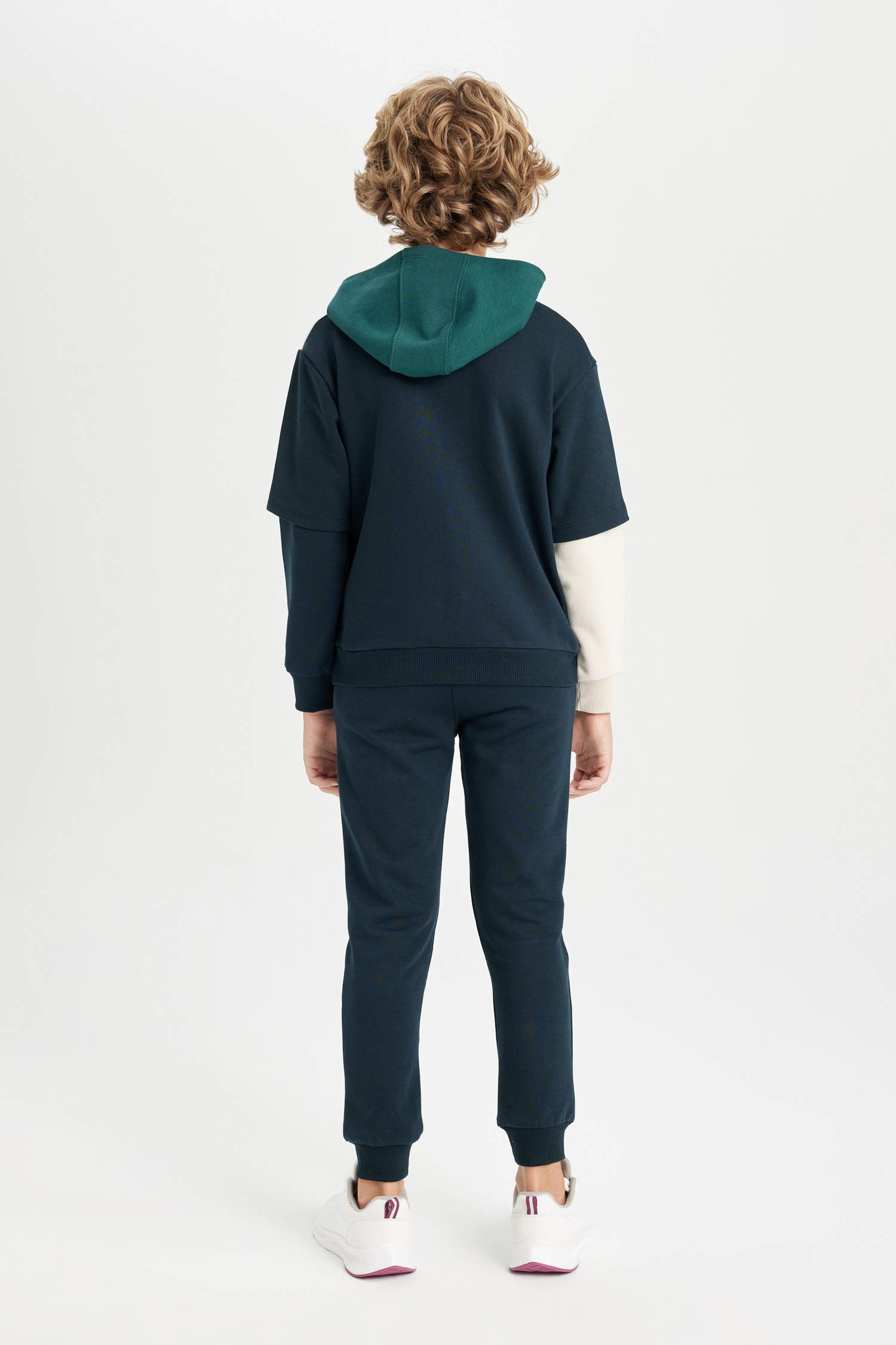 Ensemble de sweat à capuche avec poche et jogging pour Garçon