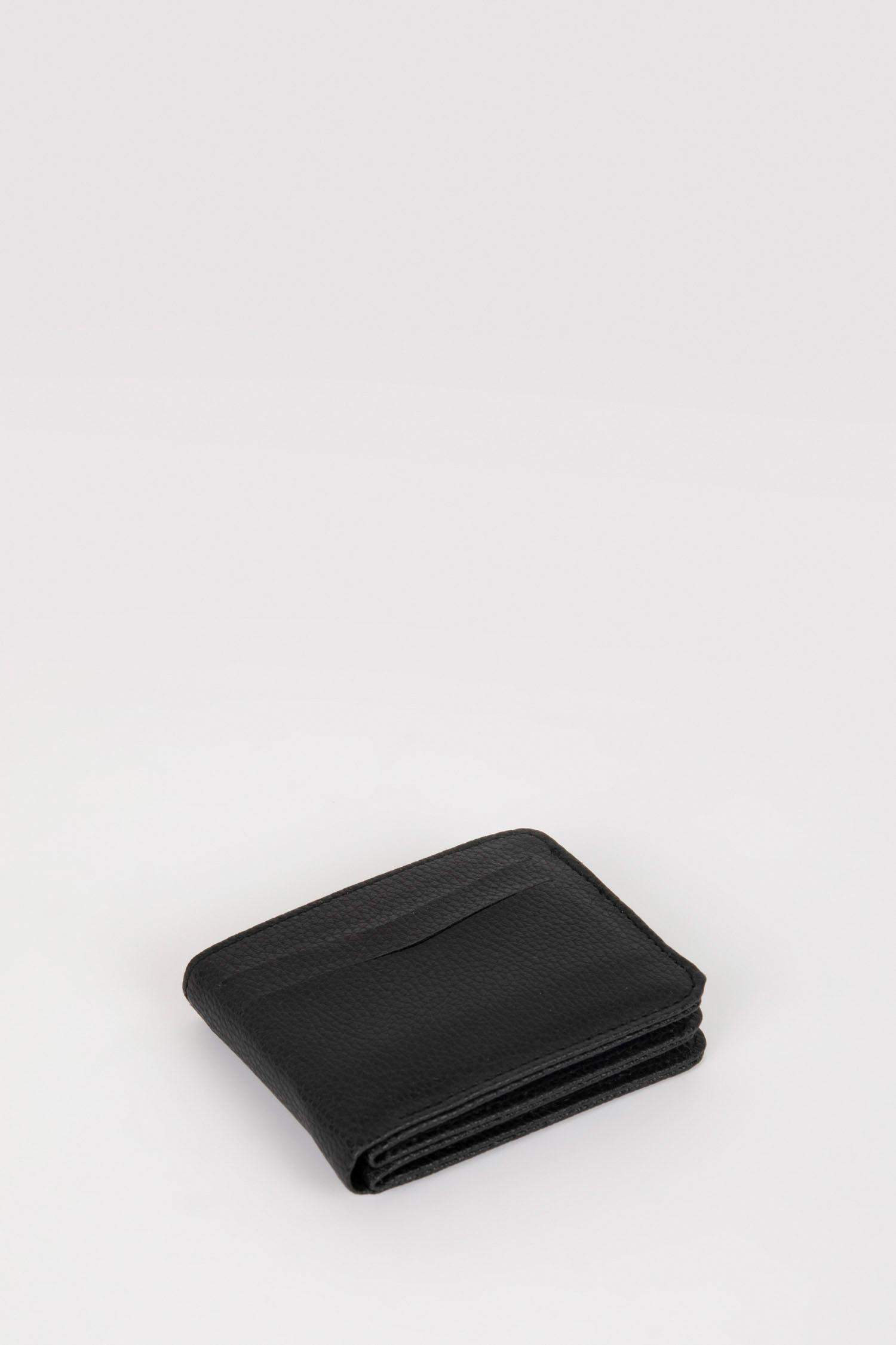 Erkek Suni Deri Mıknatıslı Cüzdan