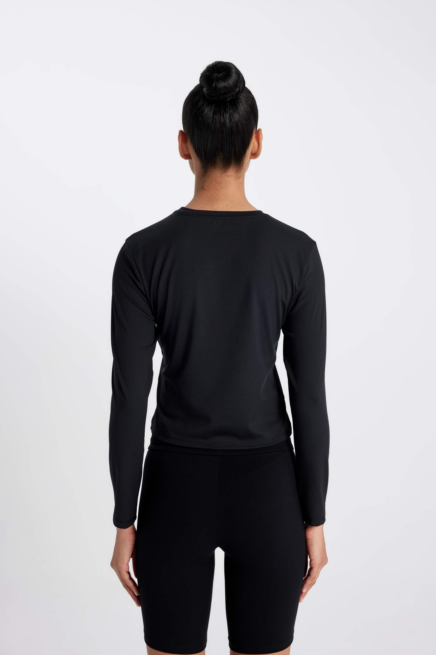 DeFactoFit Slim Fit Crew Neck Printed T-Shirt