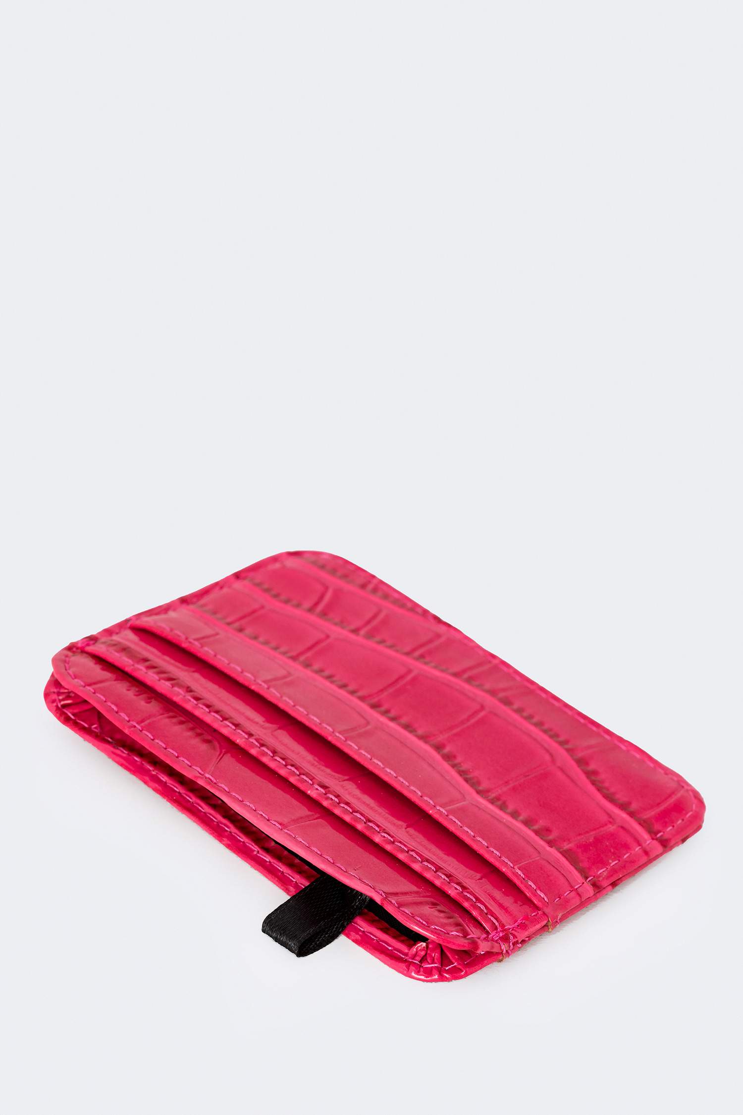 Woman Faux Leather Card Holder