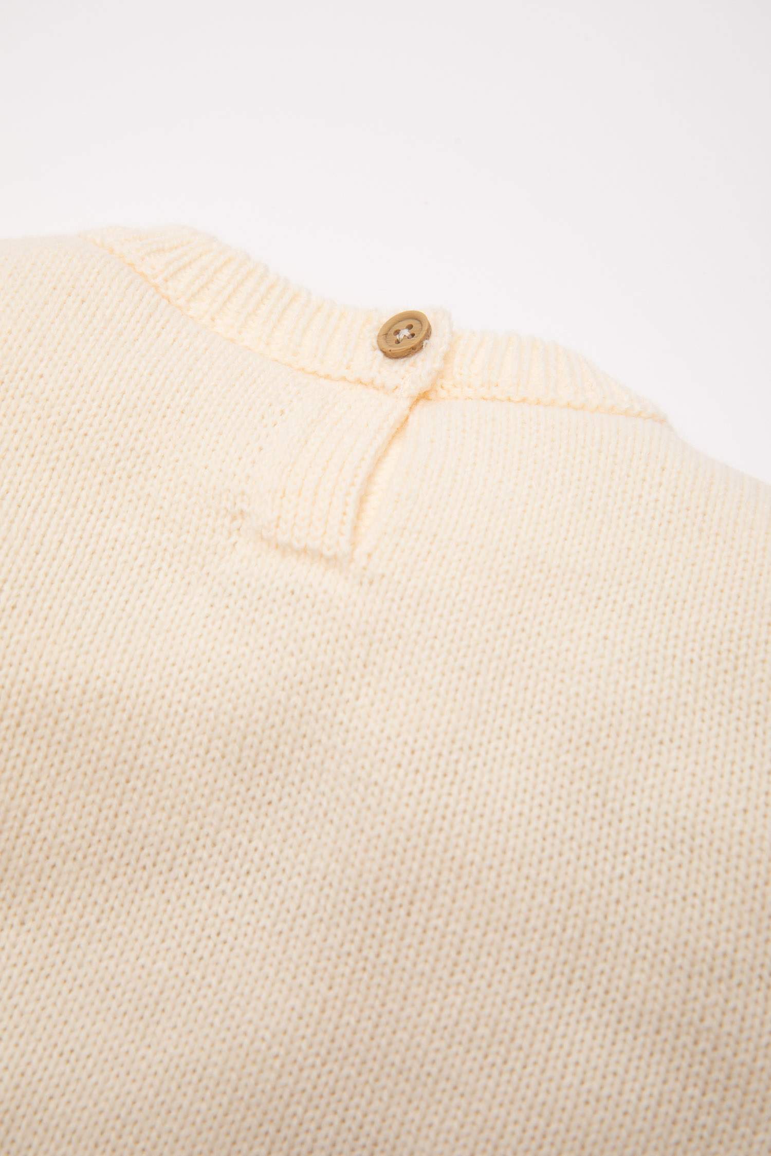 Kız Bebek 2'li Takım Çiçek Nakışlı Triko Kazak İspanyol Paça Tayt