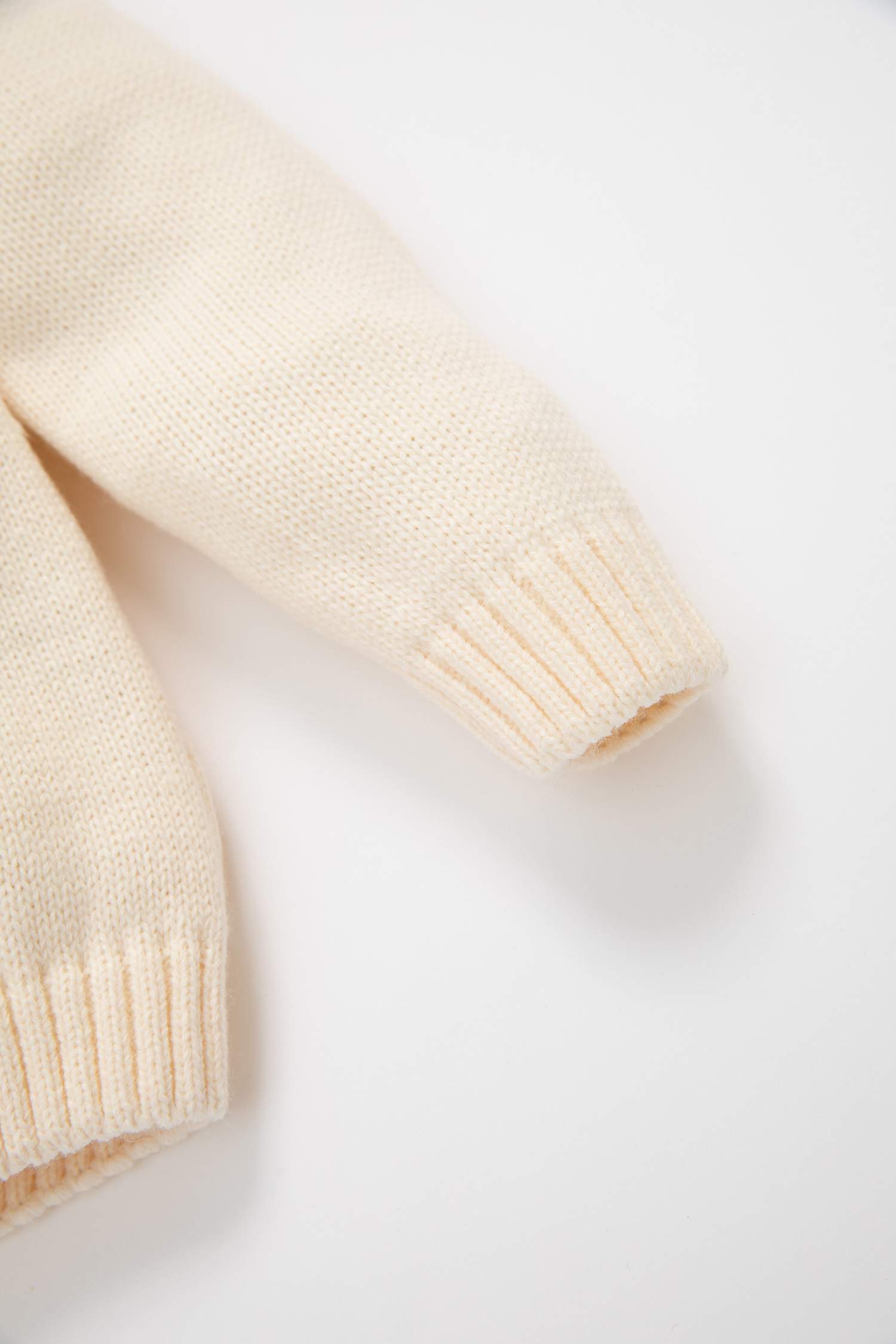 Kız Bebek 2'li Takım Yılbaşı Temalı Triko Kazak İspanyol Paça Tayt