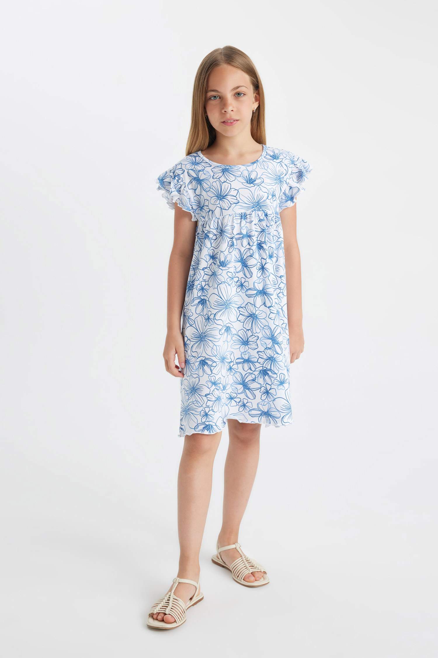 Girl Short Sleeve Dress