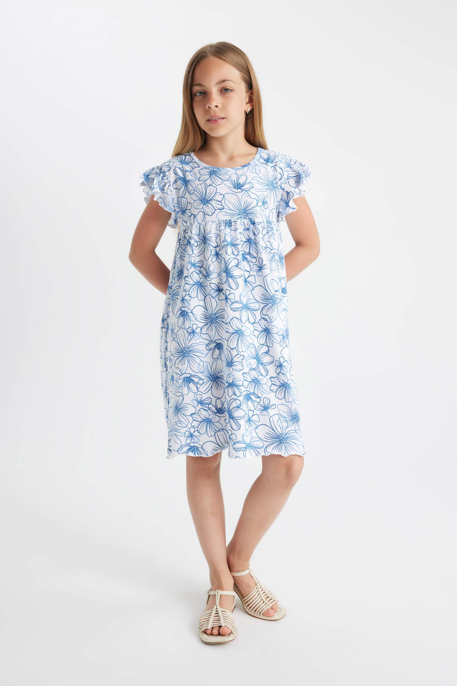 Girl Short Sleeve Dress