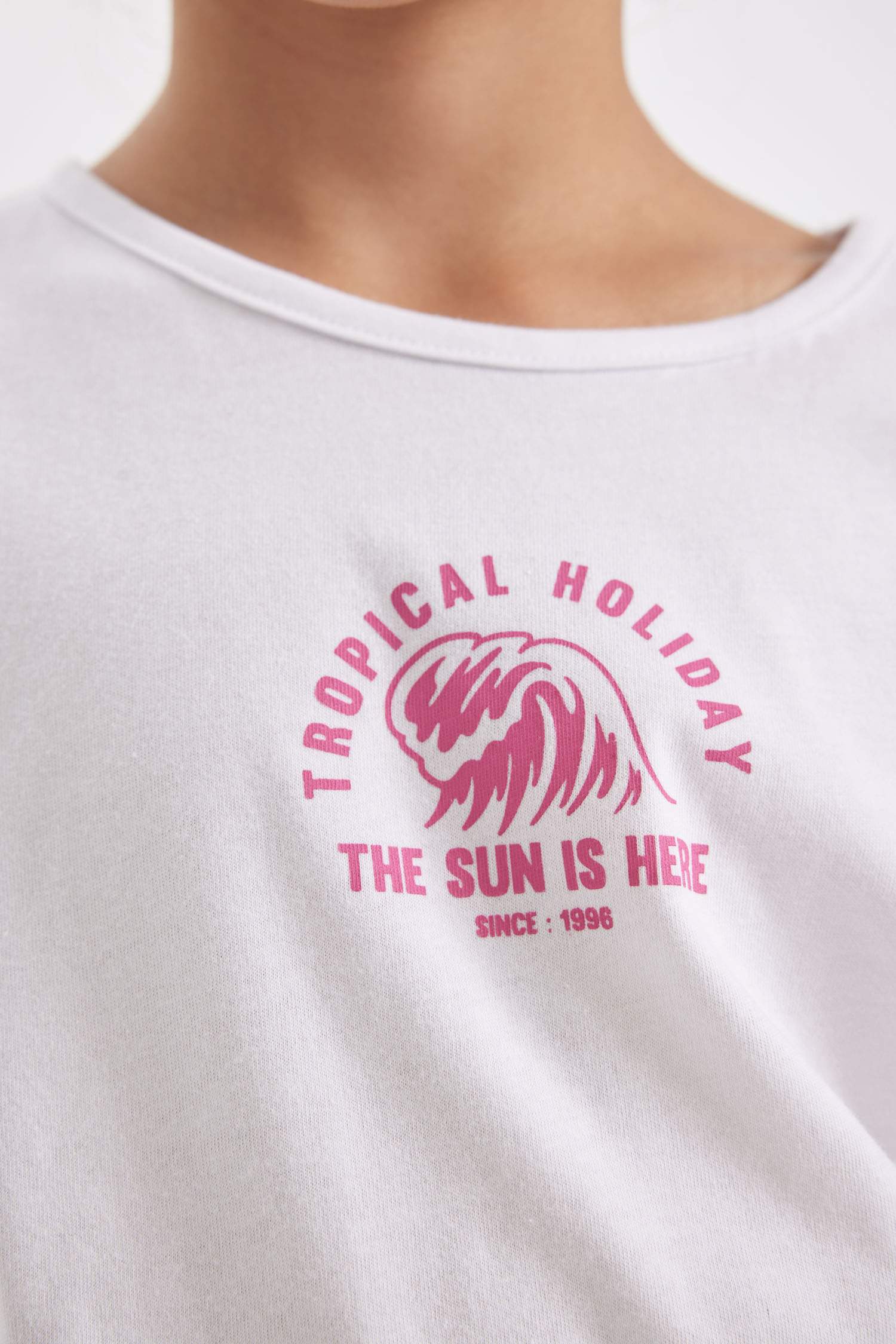 Kız Çocuk Pijama Takımı Baskılı Kısa Kollu Üst Şort