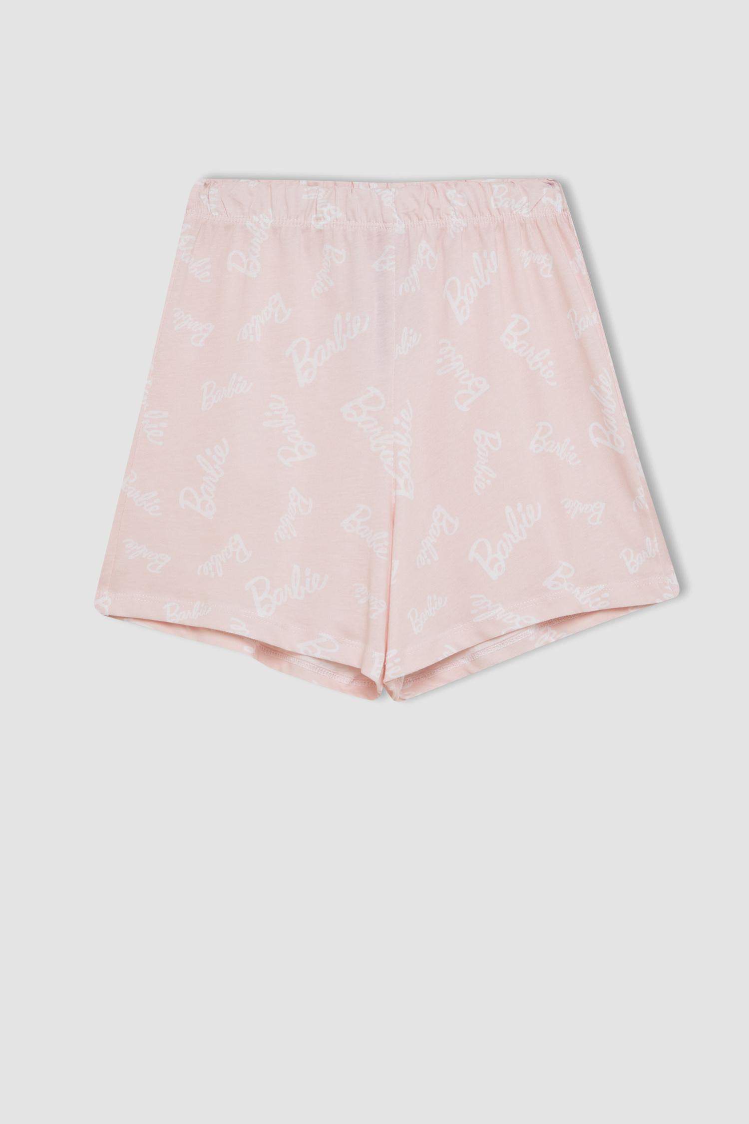 Girl Barbie Boxy Fit 2 Piece Pajama Set