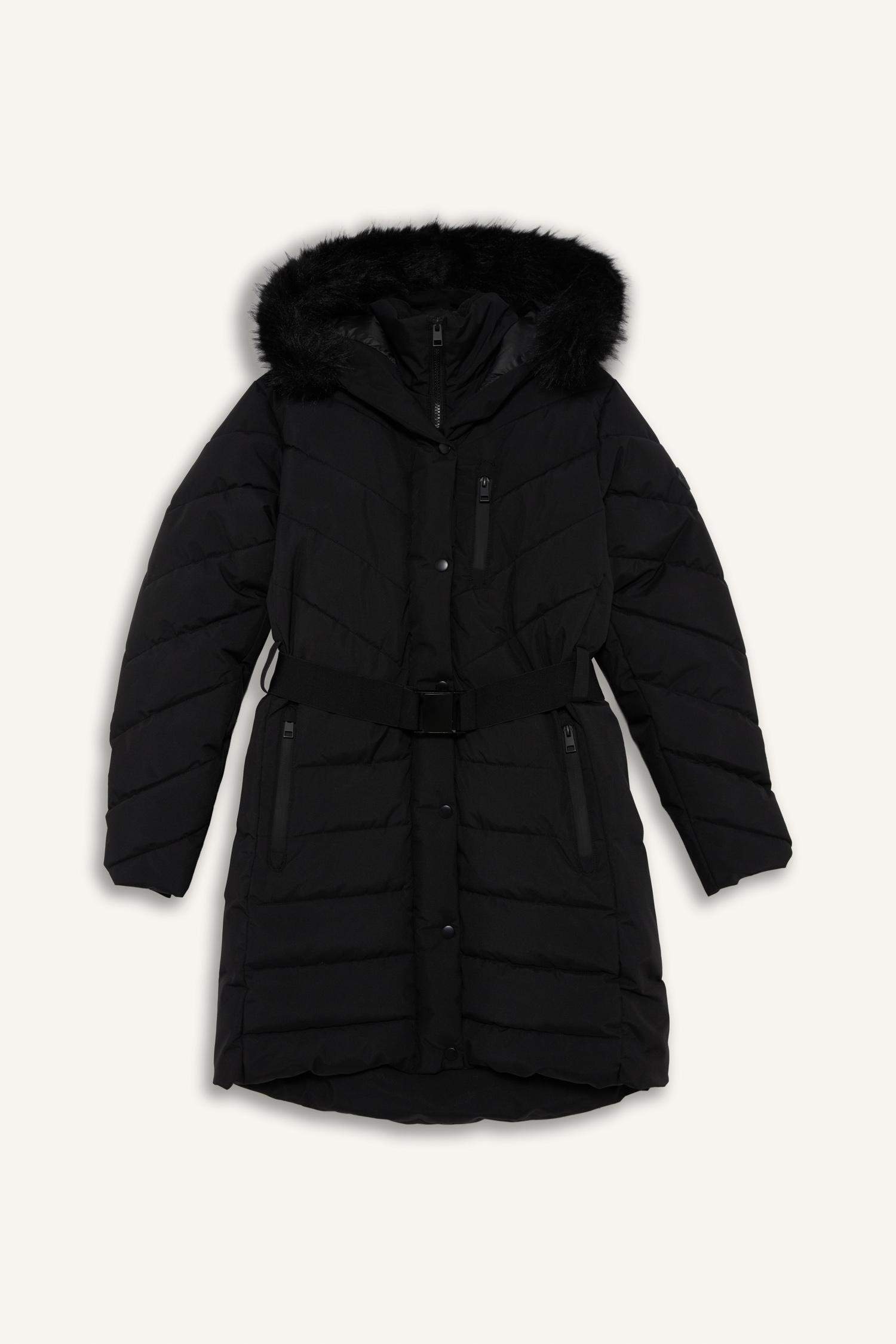 Water Repellent Regular Fit Coat