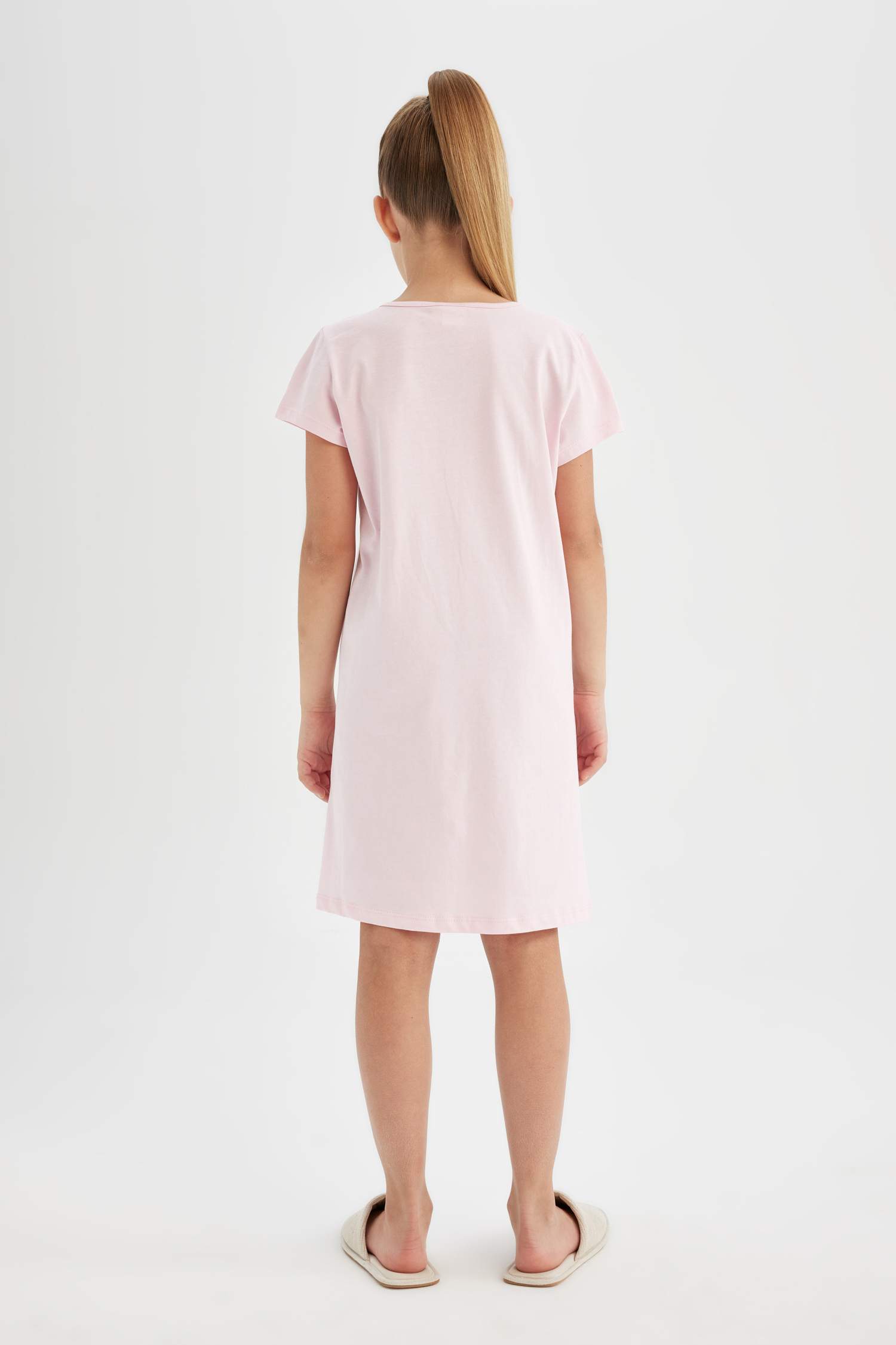 Kız Çocuk Disney Mickey Mouse &Friends Kısa Kollu Elbise