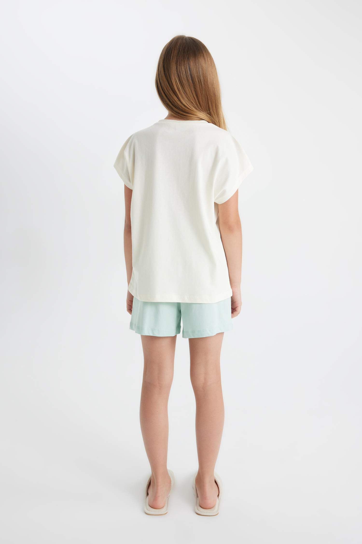 سيت بجامة أوفر سايز من أليس في بلاد العجائب - قطعتين