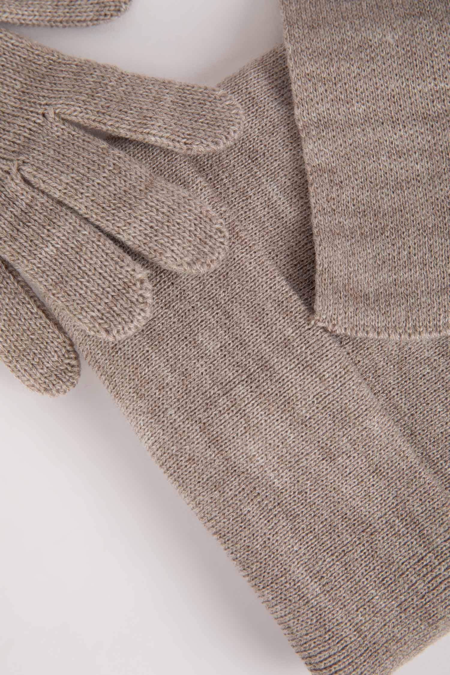 طقم ولادي سكارف قبعة قفازات - 3 قطع