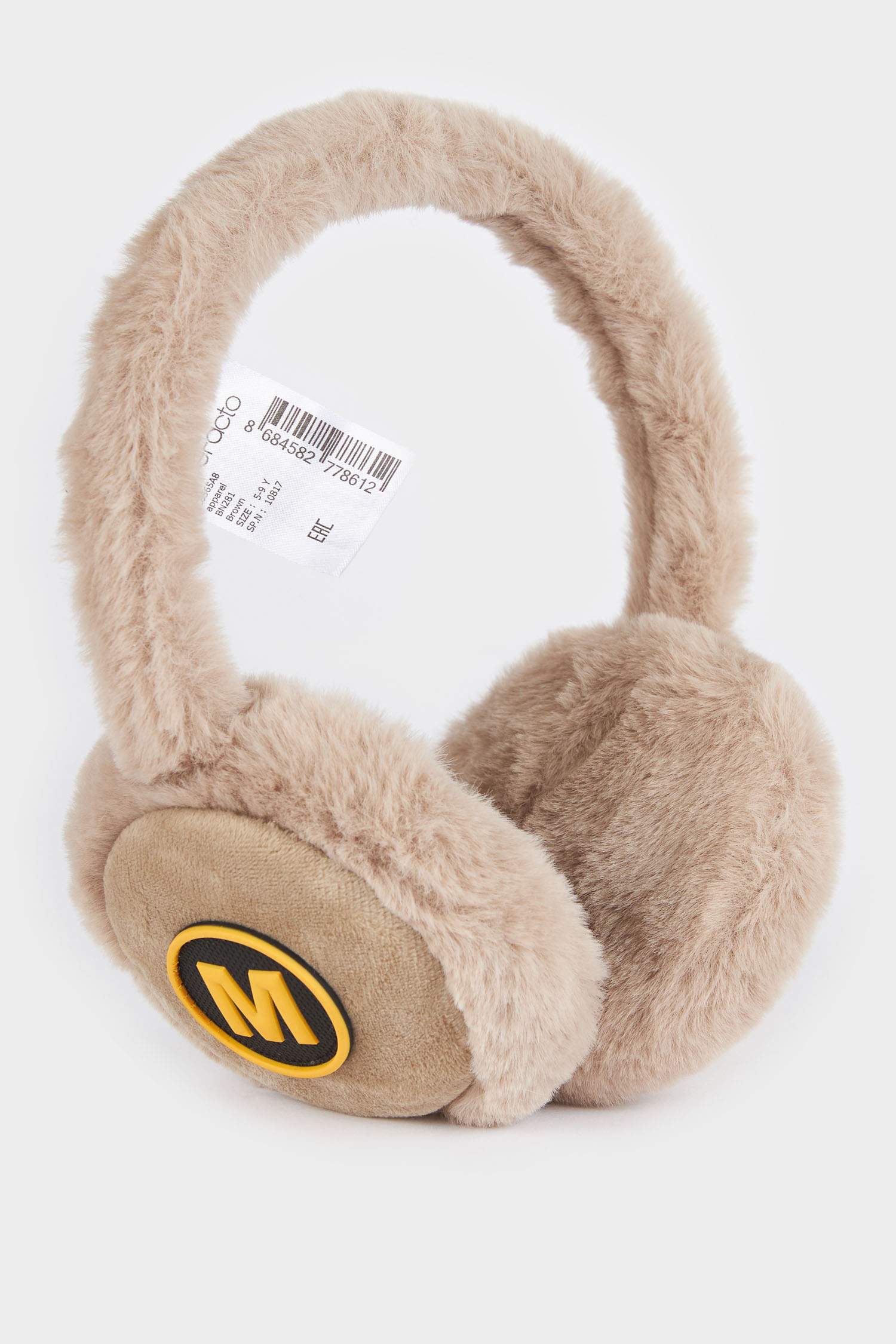 Erkek Çocuk Pelüş Kulaklık 