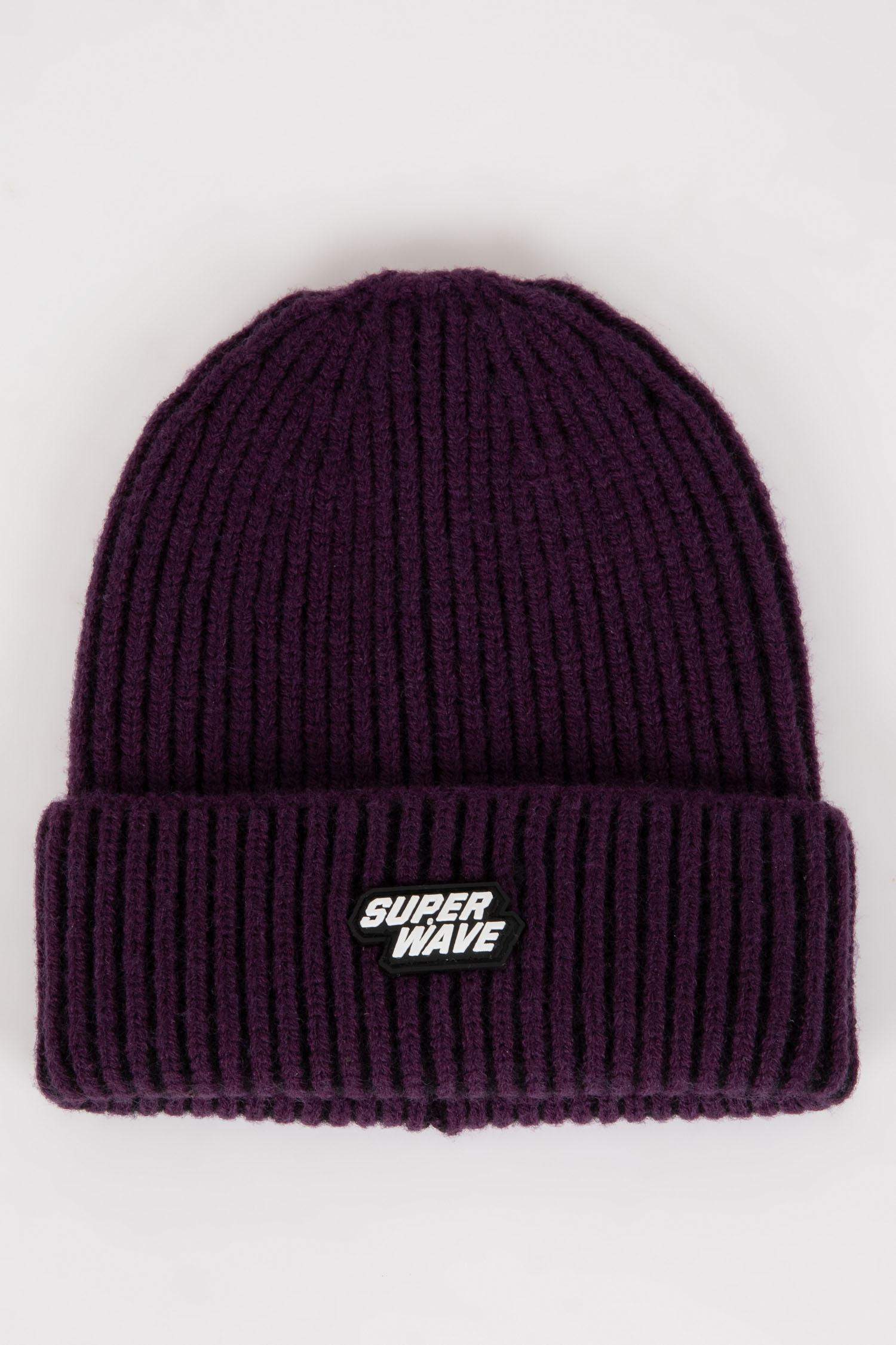 Boy Woven Labeled Beanie
