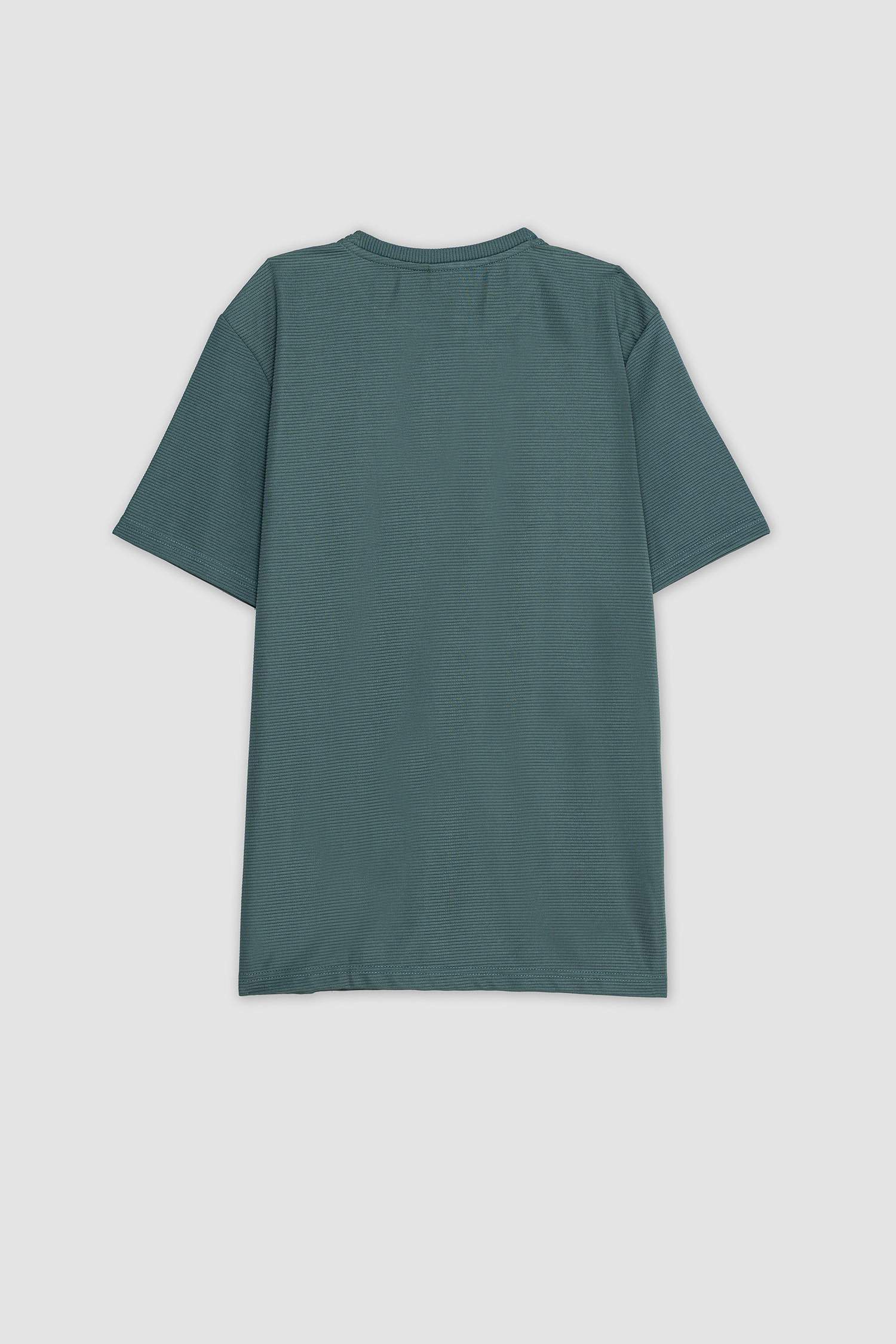 Slim Fit Crew Neck Short Sleeve T-Shirt