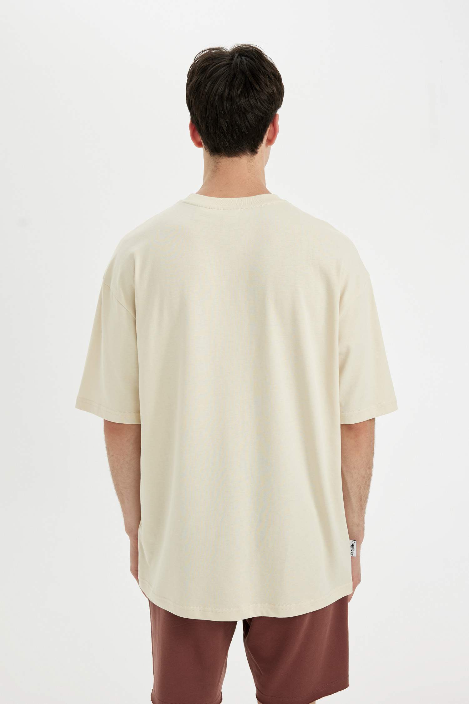 Oversize Fit Keith Haring Licensed Crew Neck Short Sleeve T-Shirt