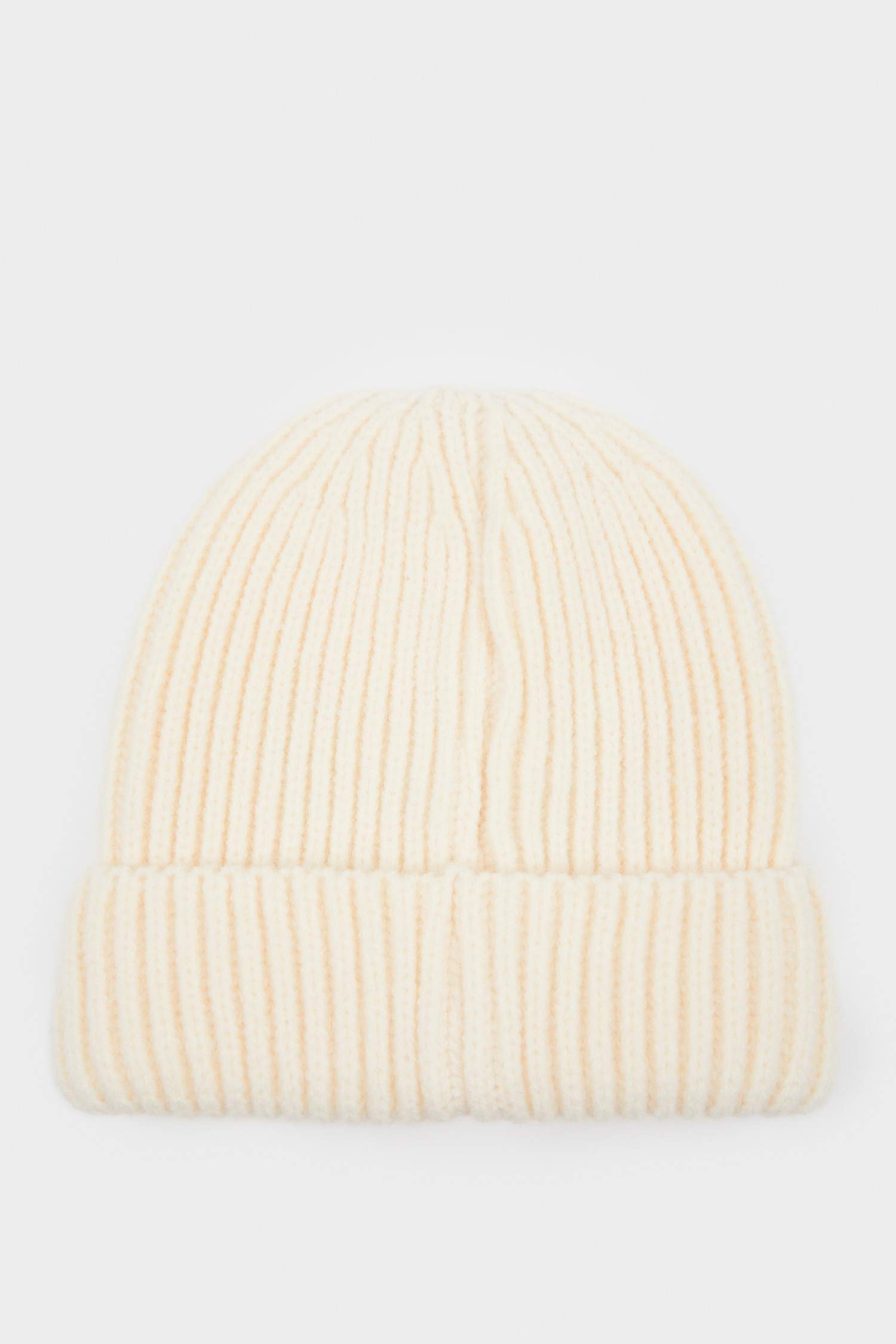 Erkek Bebek Nakışlı Triko Bere