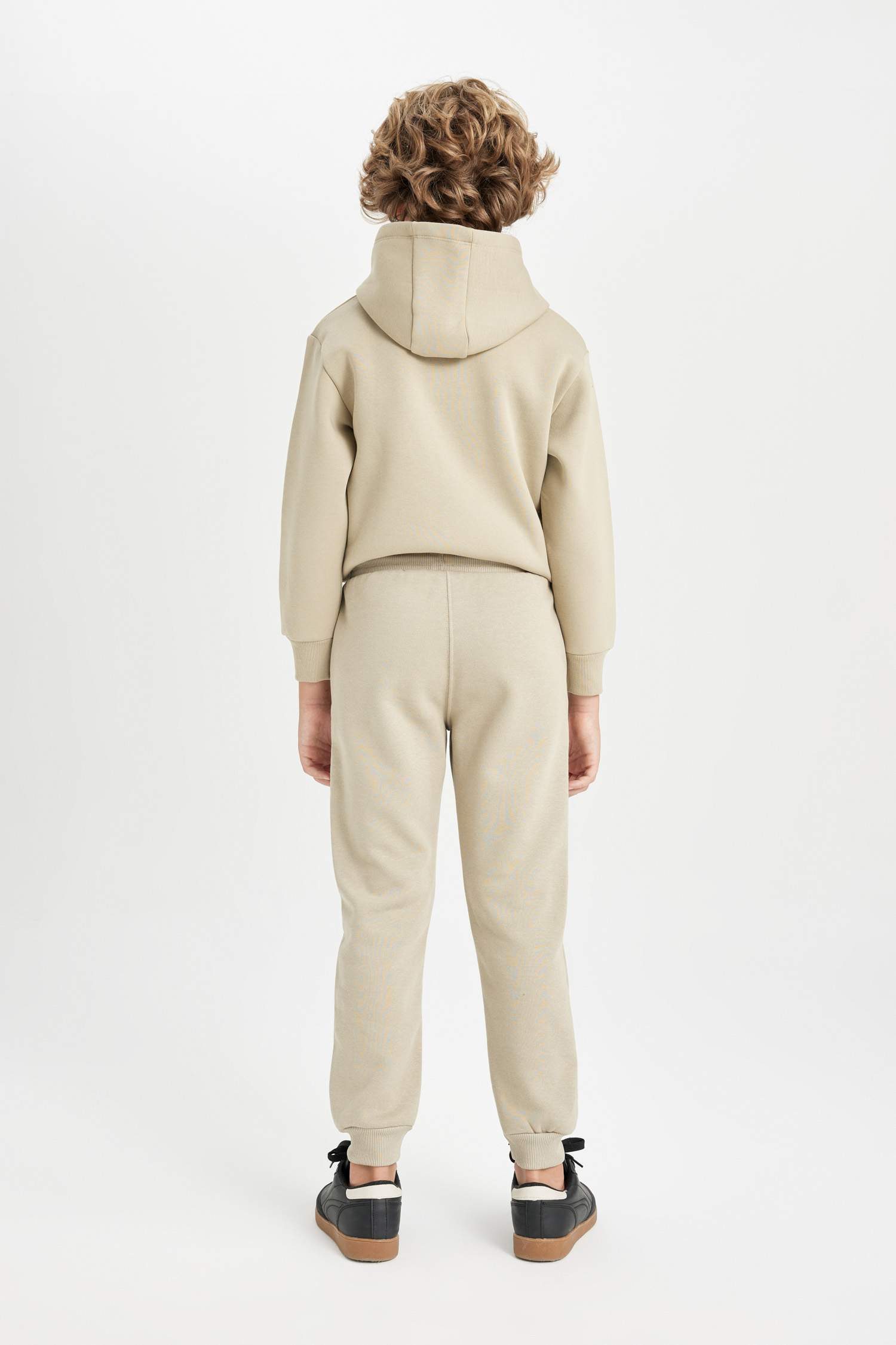 Erkek Çocuk Baskılı Beli Paçası Lastikli Cepli Jogger Eşofman Altı