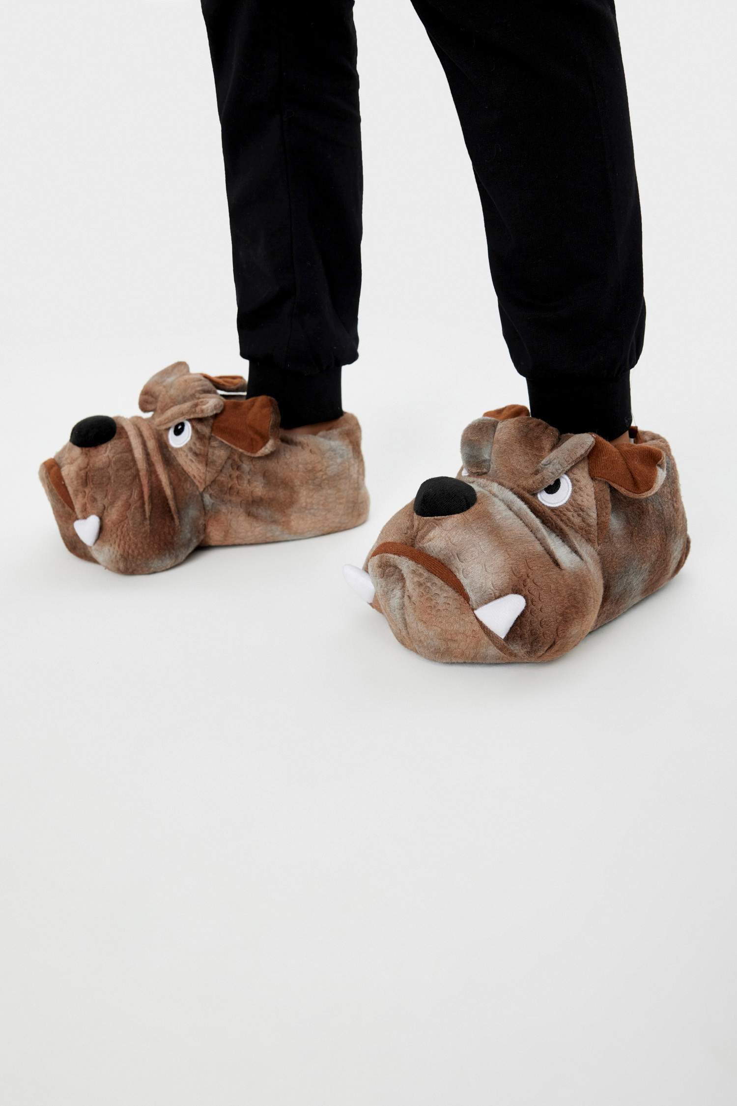 Erkek Çocuk Köpek Temalı Kalın Taban Panduf