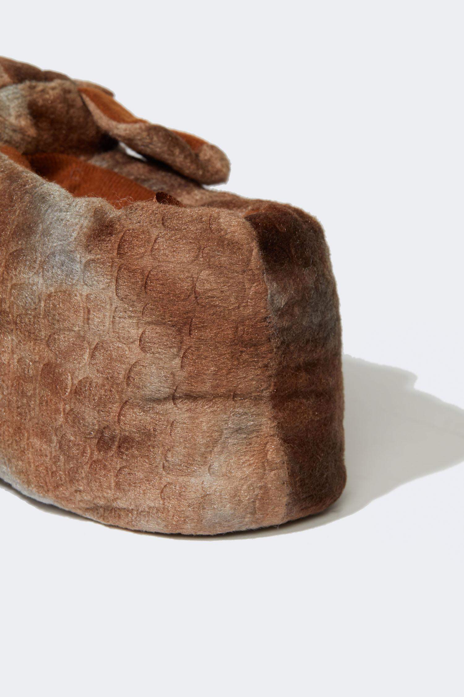 Erkek Çocuk Köpek Temalı Kalın Taban Panduf