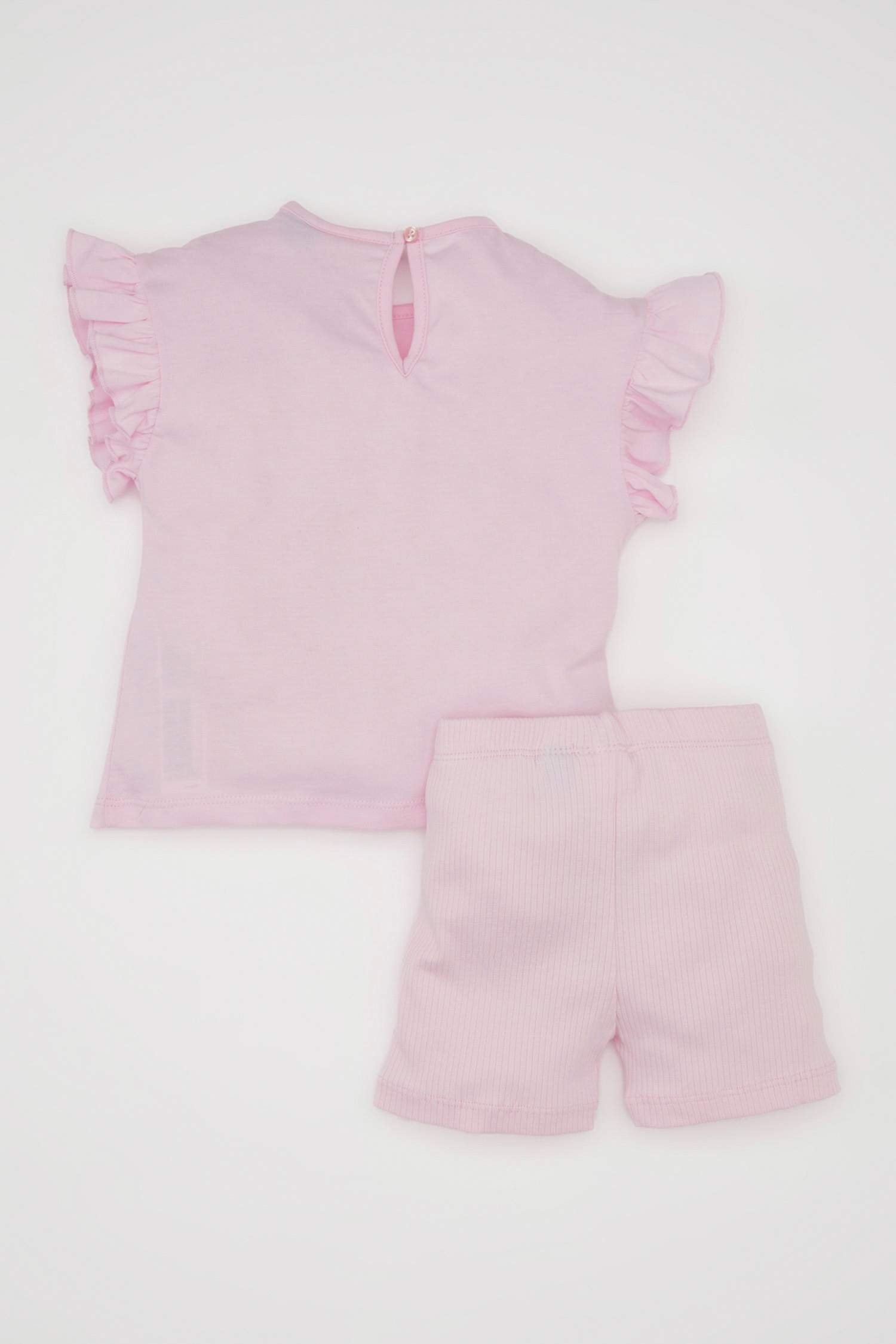 Baby Girl Disney Princess T-Shirt Shorts Cotton 2 Piece Set