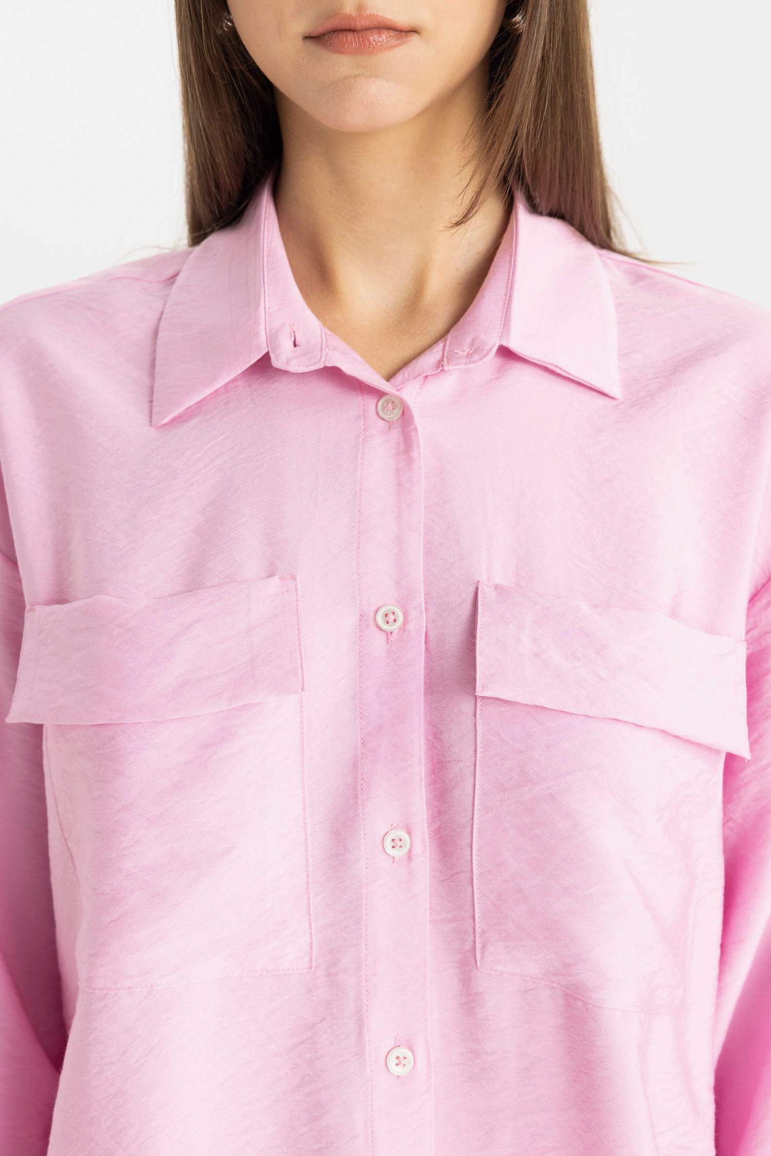 Relax Fit Long Sleeve Shirt Tunic