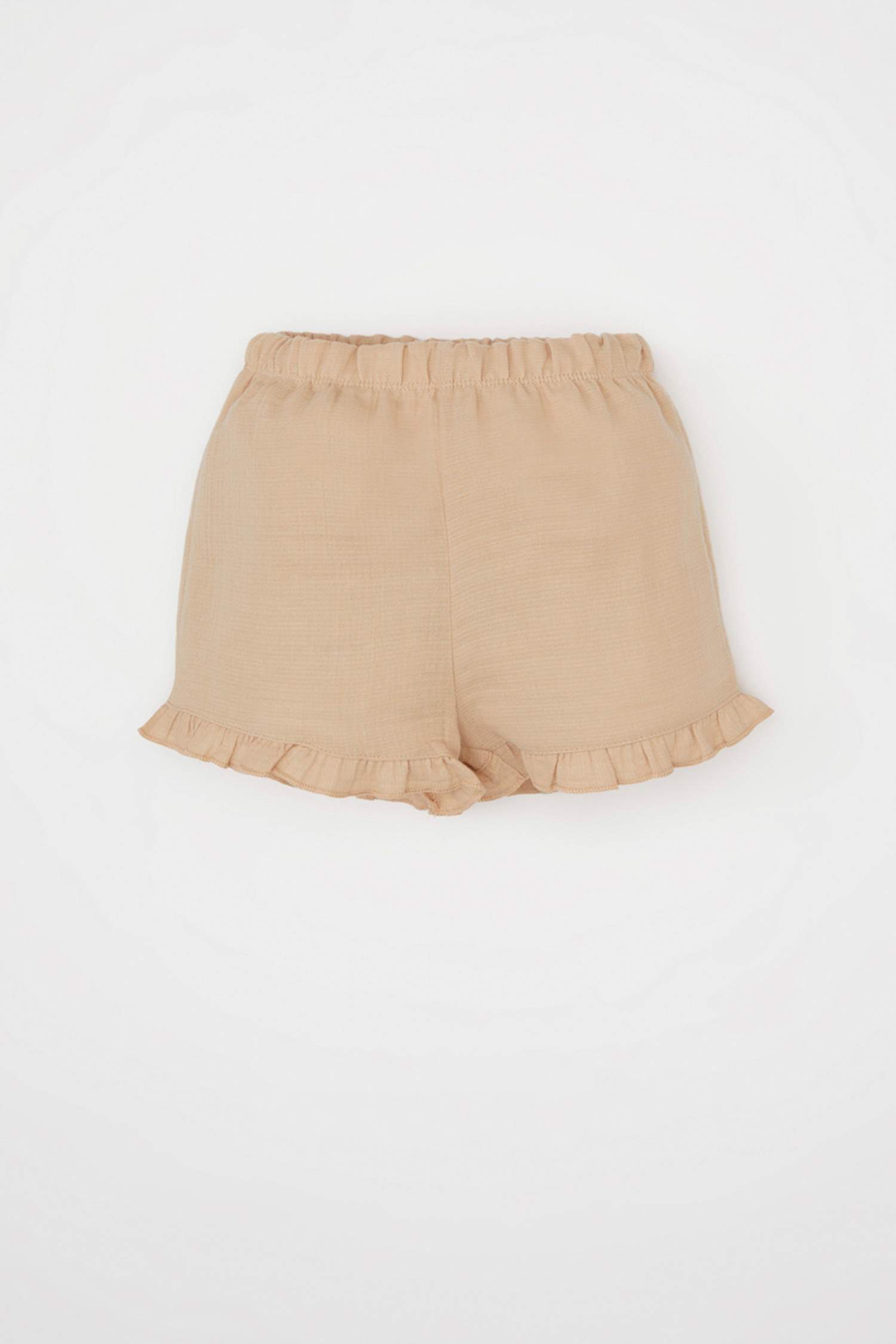 طقم بناتي بلوزة وشورت بنقشة الزهور - قطعتين