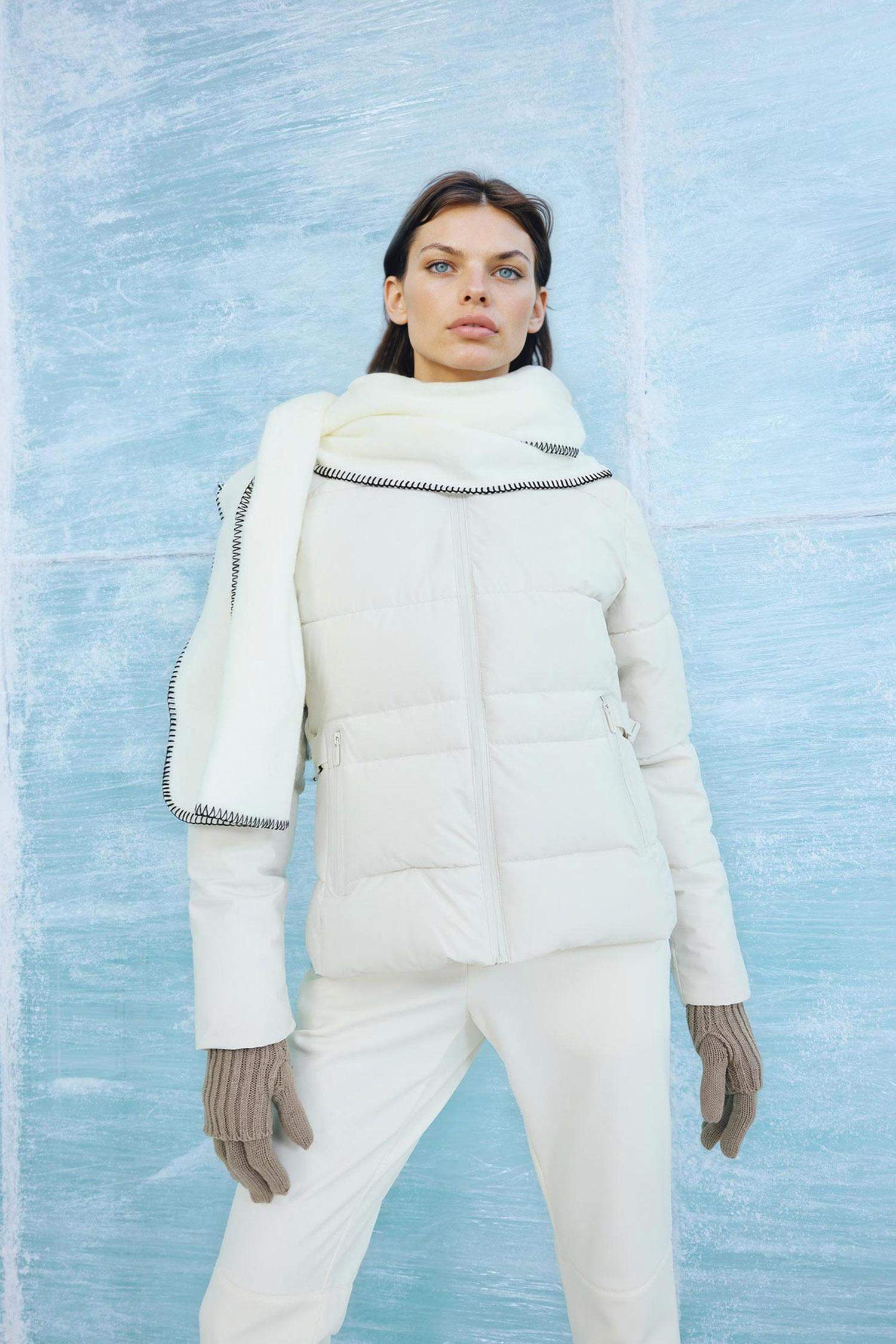 Su İtici Regular Fit USB Isıtıcılı Kapüşonlu Fermuarlı Mont